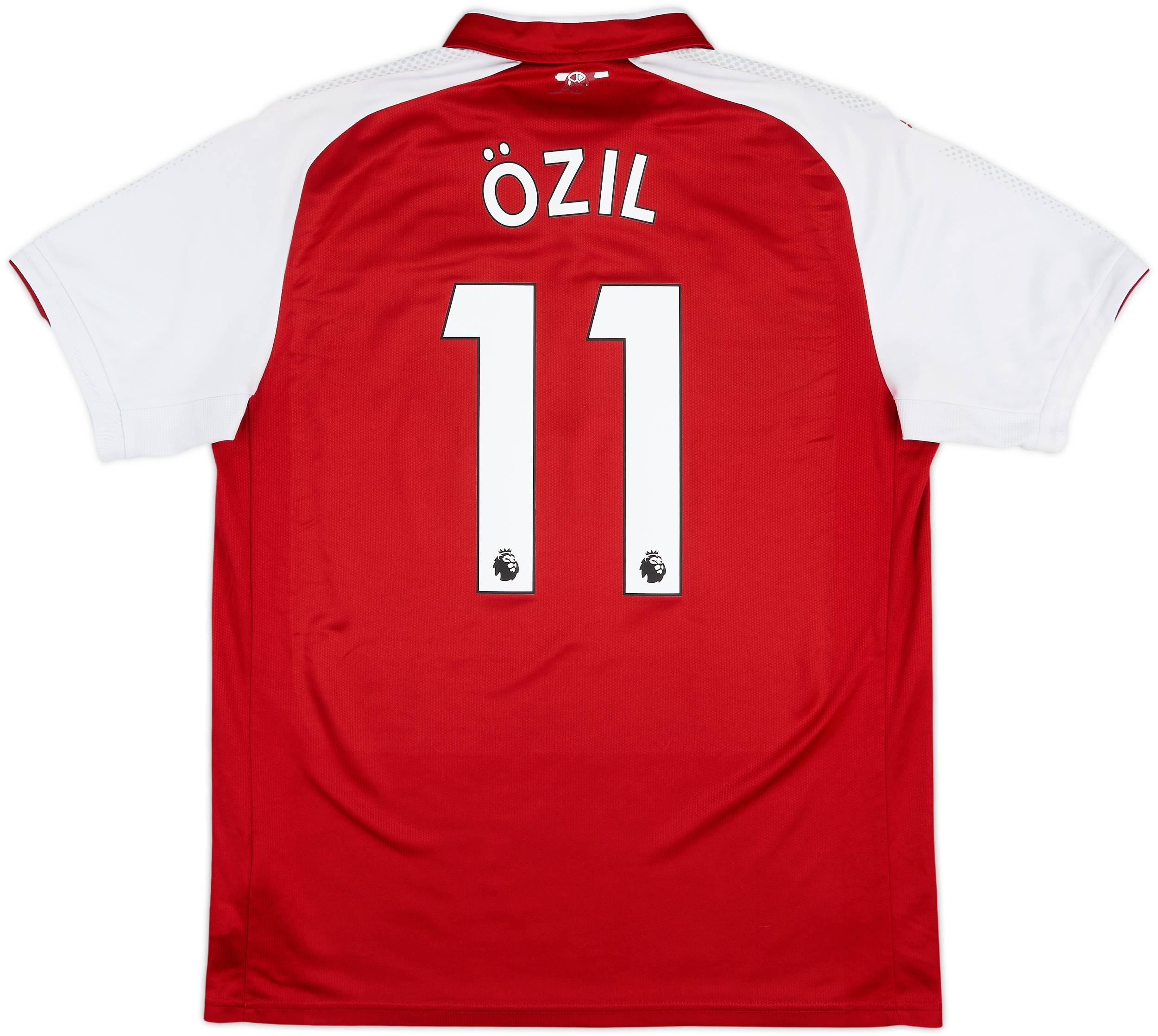 アーセナル ÖZIL 11番 2017-18 Arsenal Home Shirt Ozil #11