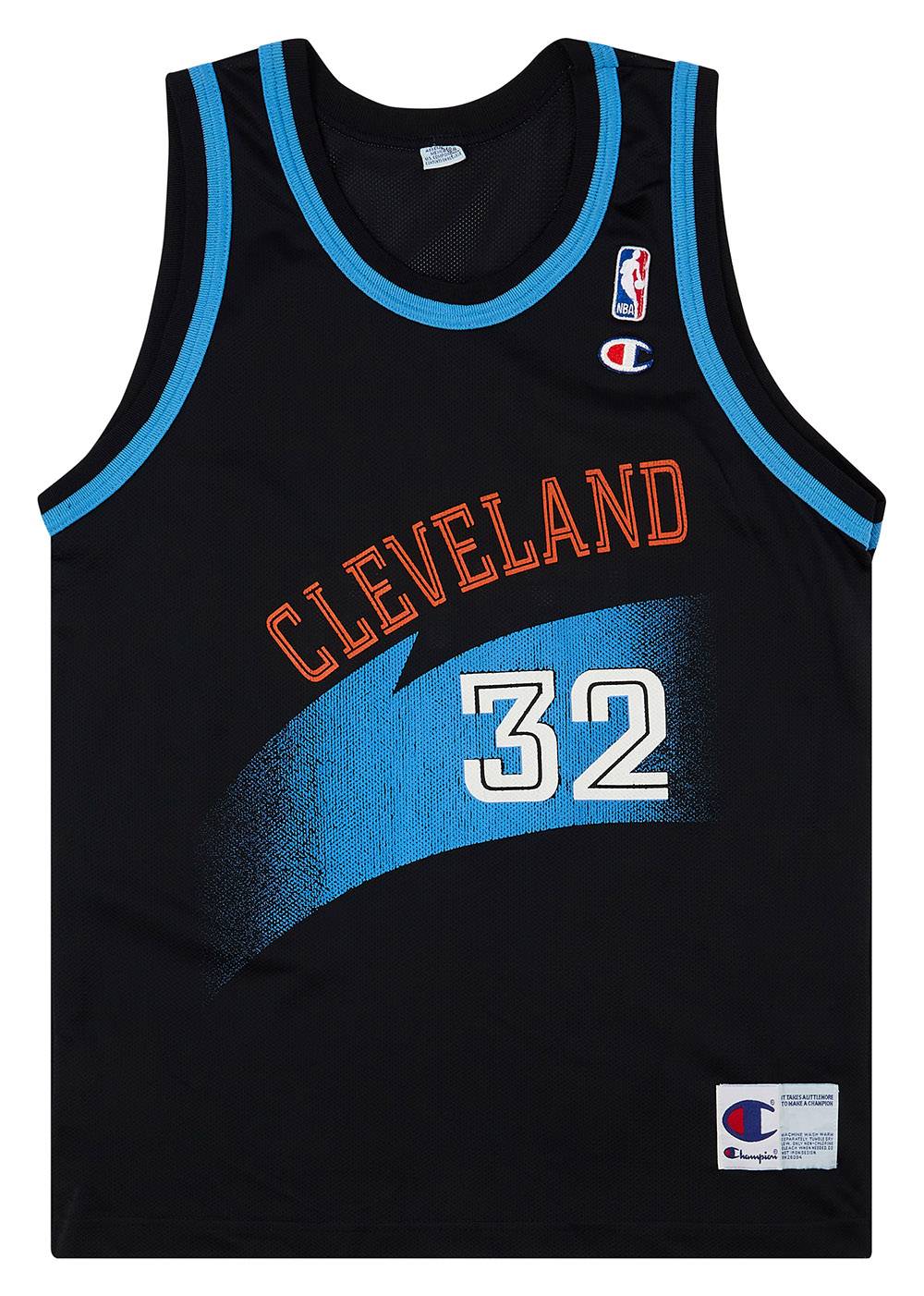 1996 Cleveland Cavaliers Hill 32 Champion Away Jersey Very Good M