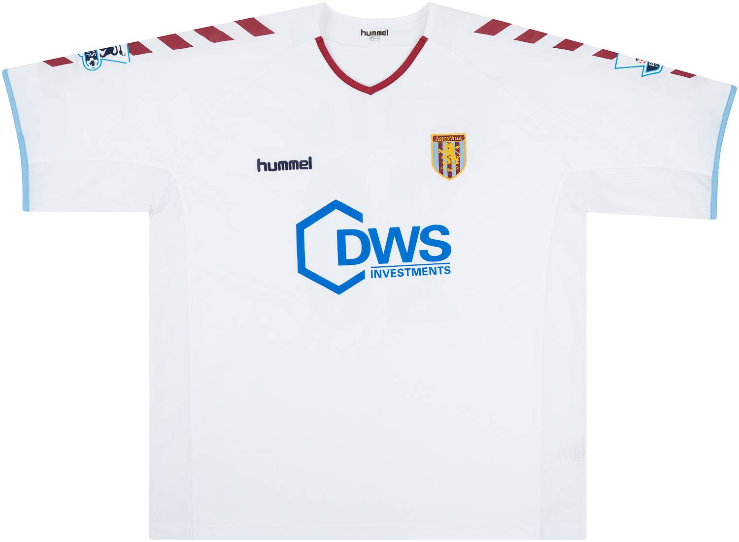 ウェア Hummel Aston Villa FC football shirts ASTON VILLA 1987 1988 1989 HOME FOOTBALL SHIRT HUMMEL JERSEY SIZE