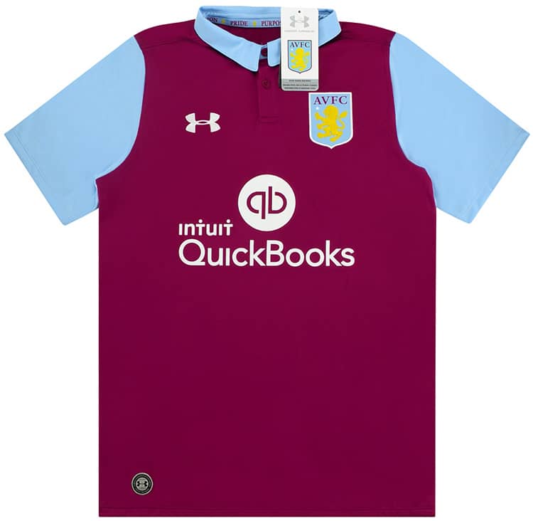 2016-17 Aston Villa Home Shirt (KIDS)