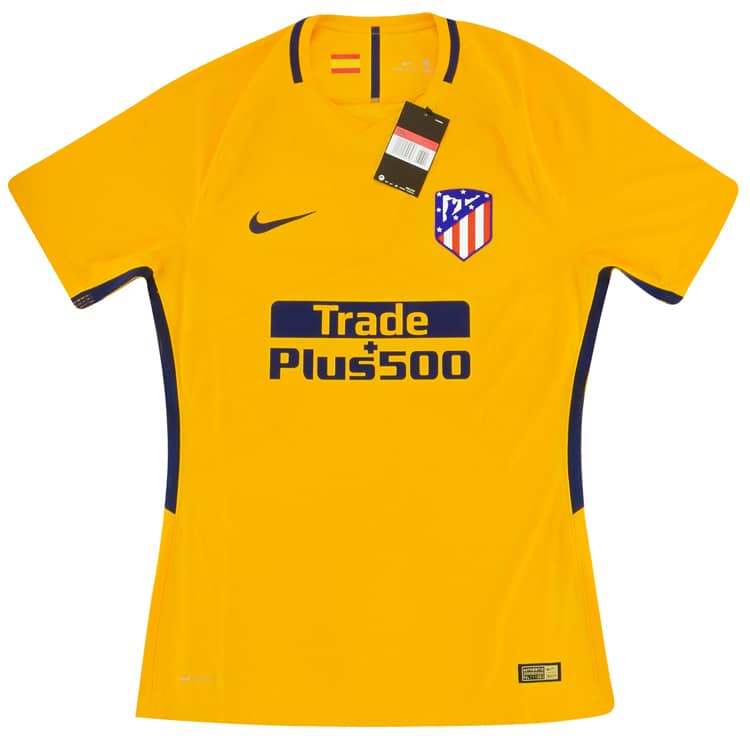 2017-18 Atletico Madrid Player Issue Away Shirt