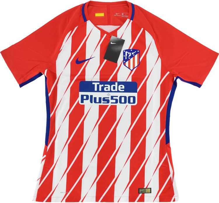 2017-18 Atletico Madrid Player Issue Home Shirt - NEW