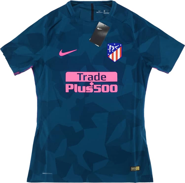 2017-18 Atletico Madrid Player Issue Third Shirt
