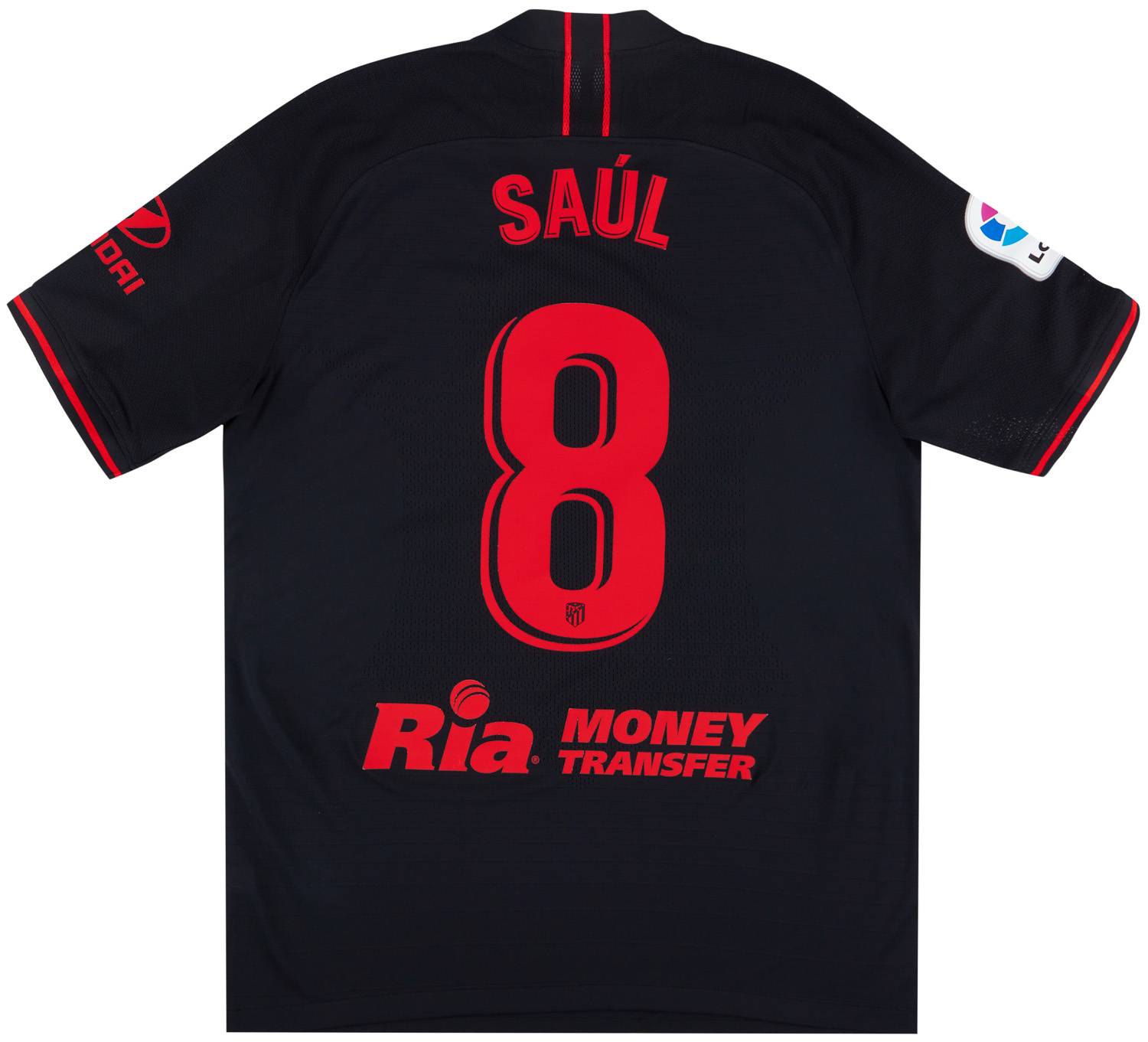 2019-20 Atletico Madrid Player Issue Vaporknit Domestic Away Shirt Saúl #8