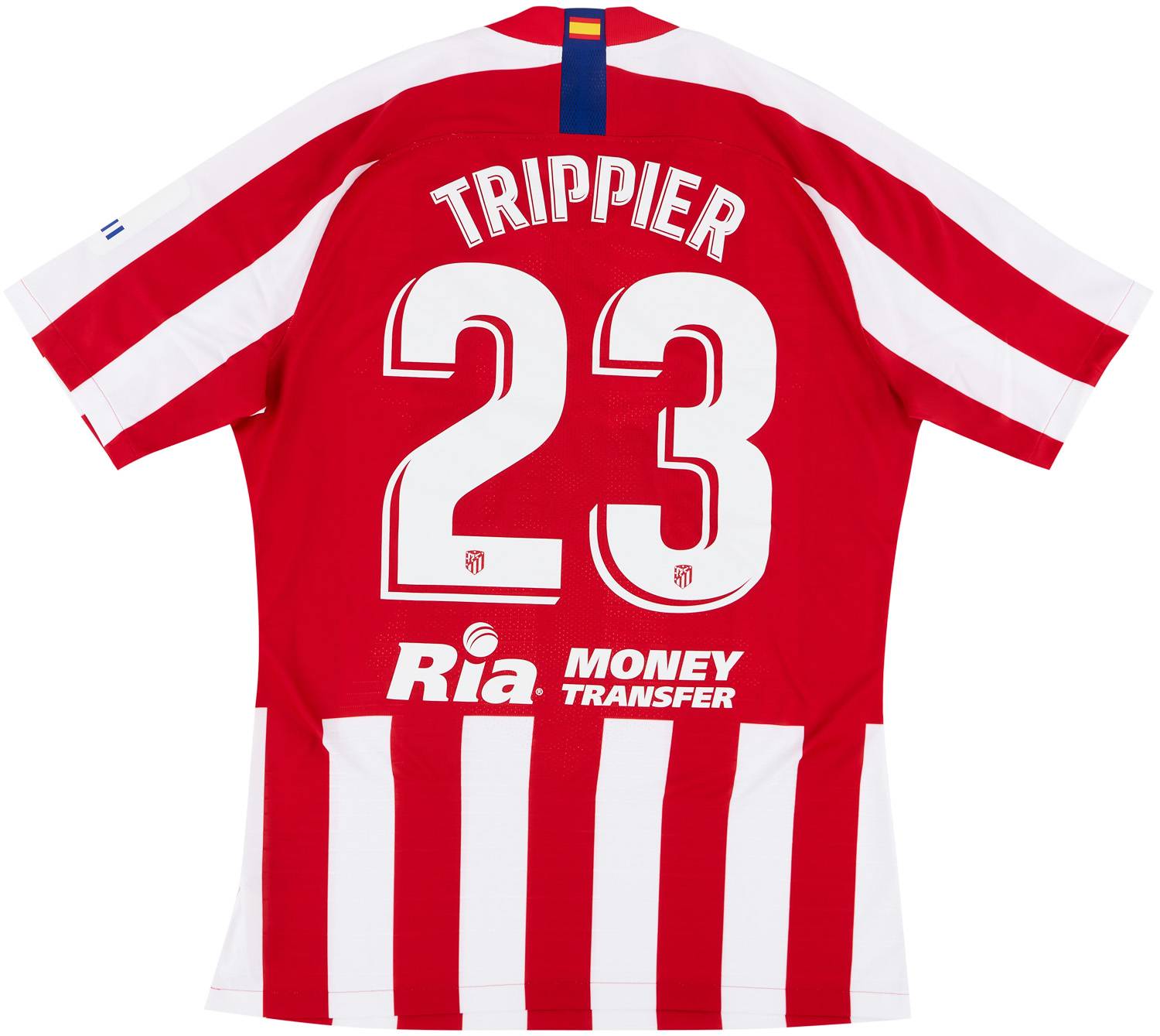 2019-20 Atletico Madrid Player Issue Vaporknit Domestic Home Shirt Trippier #23