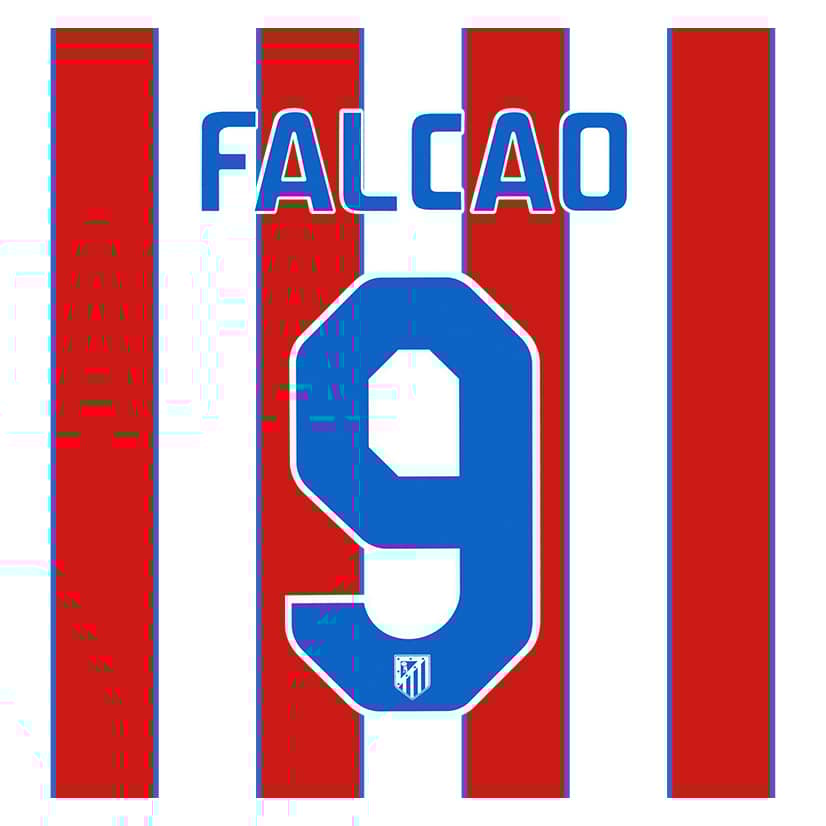 Falcao atletico madrid jersey clearance