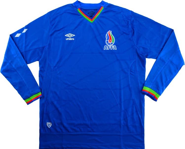 2014-16 Azerbaijan Home L/S Shirt