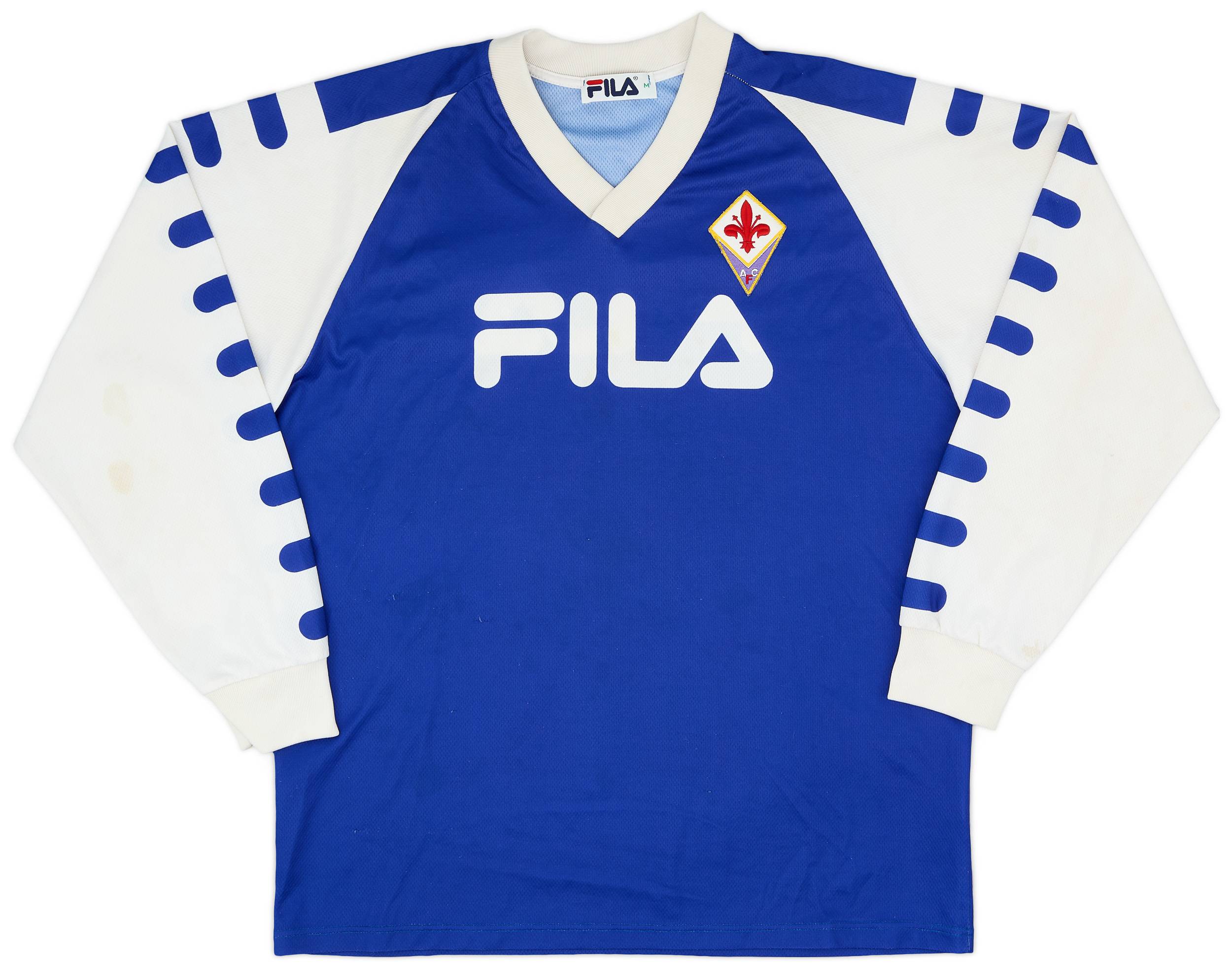 1999-00 Fiorentina Fila Training L/S Shirt - 6/10 - (M)