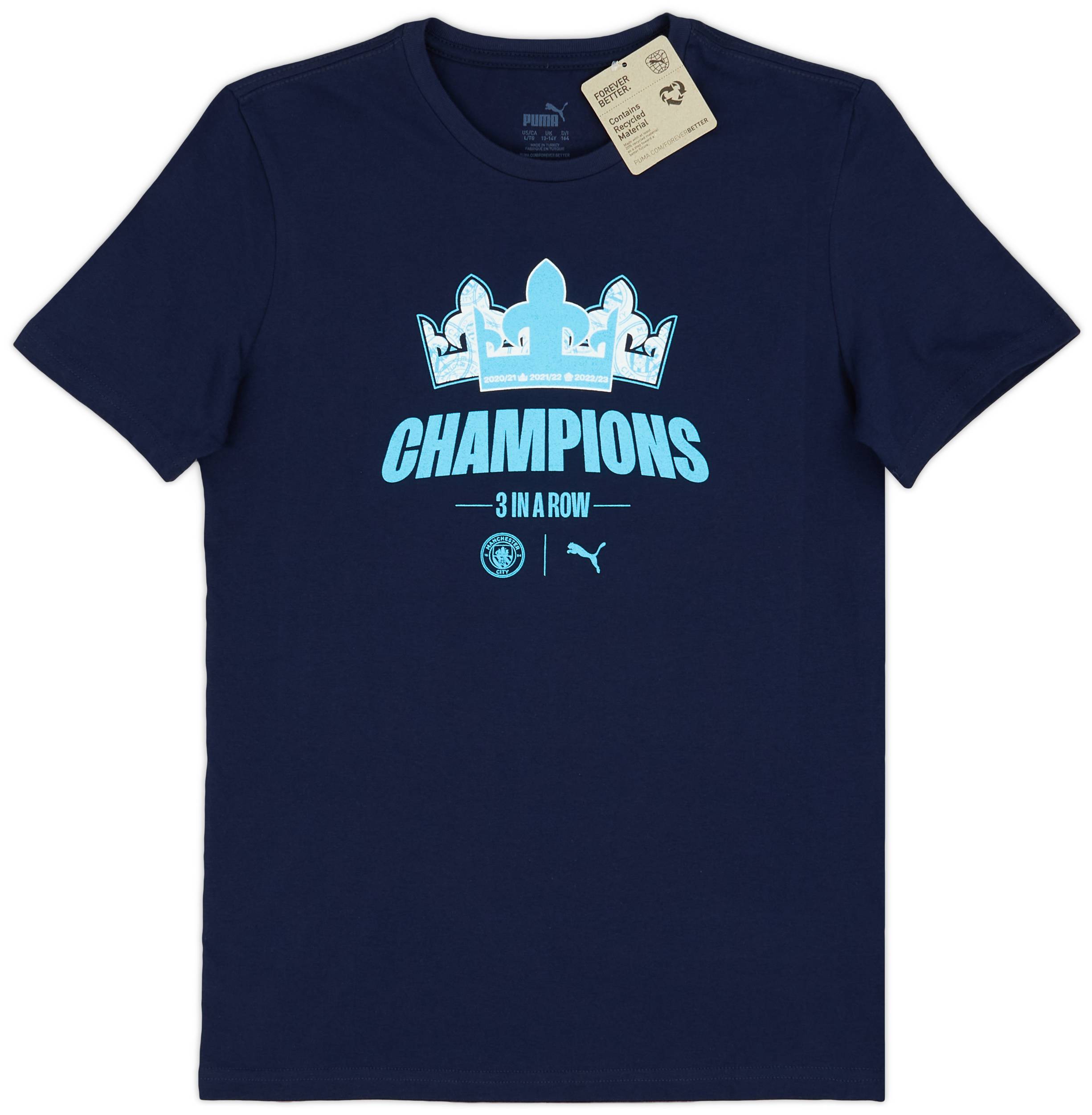 2022-23 Manchester City Puma Winners Tee (KIDS)