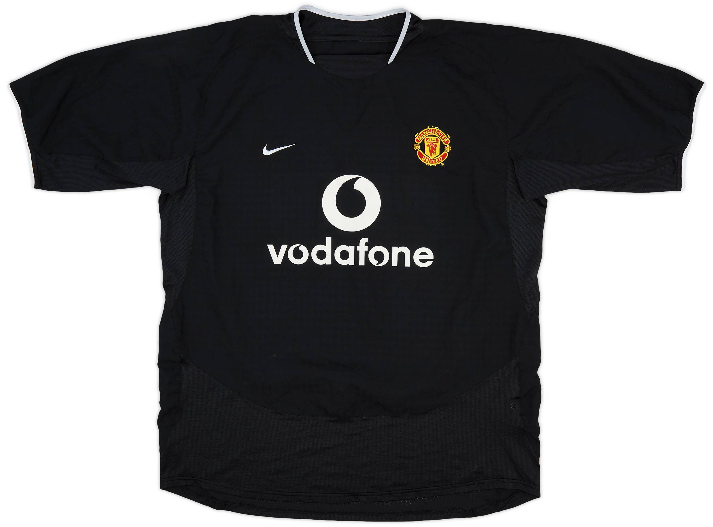 【正規03-05ManchesterUnited away Ronaldo#7】 2003-05 Manchester United Away Shirt Ronaldo #7 - 5/10 - (L)