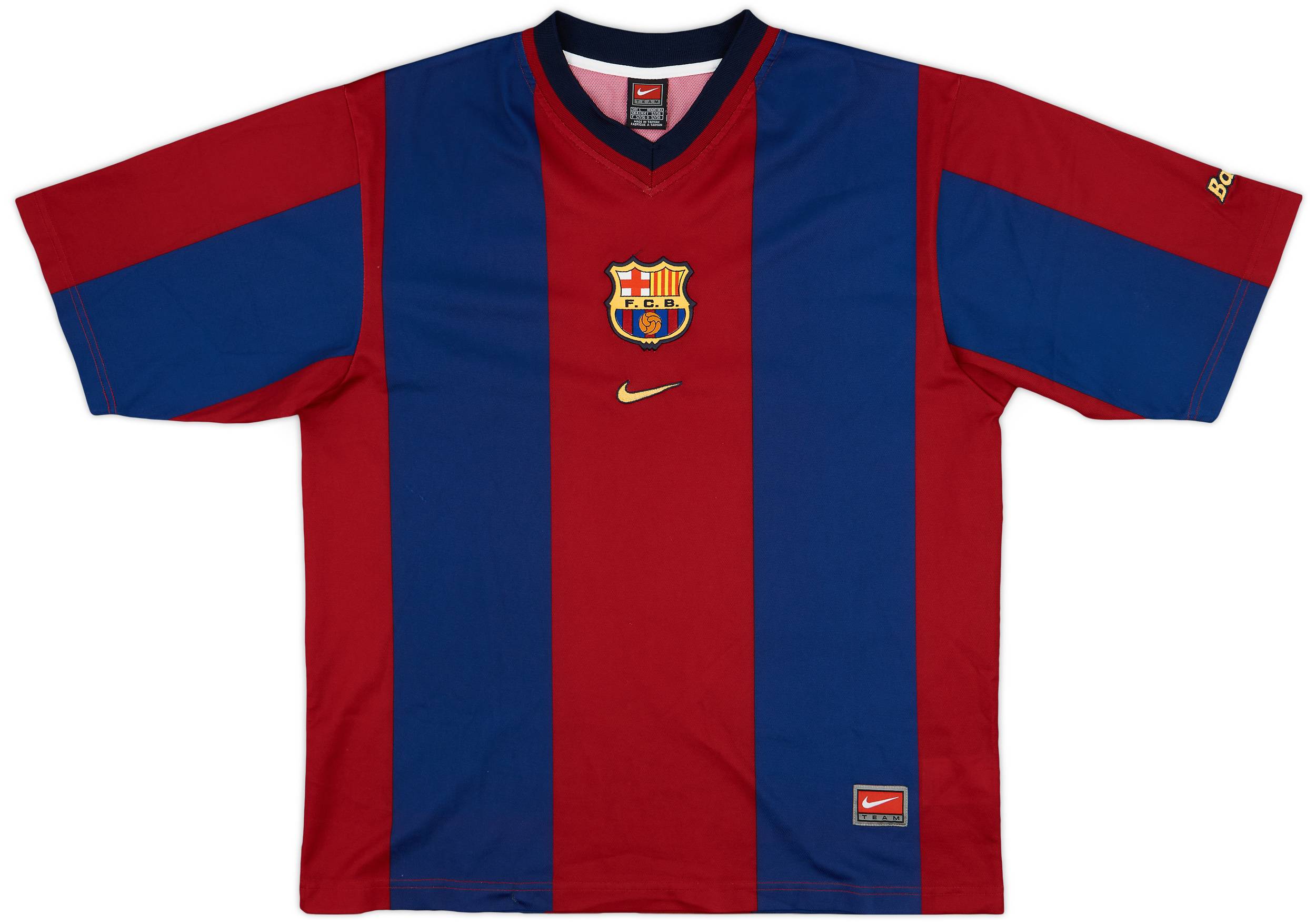 1998-00 Barcelona Basic Home Shirt - 9/10 - (L)