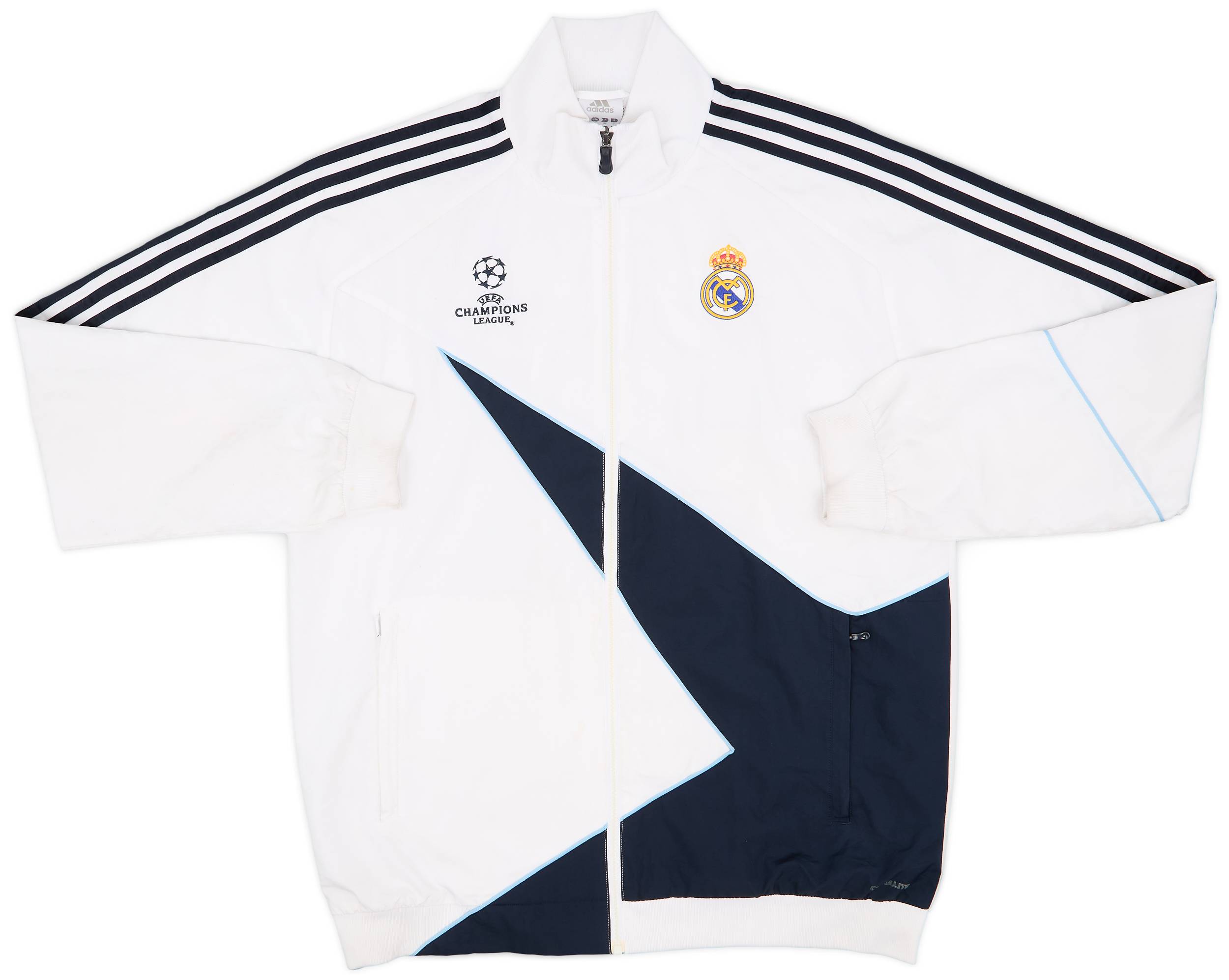 2009-10 Real Madrid adidas CL Track Jacket - 7/10 - (L)