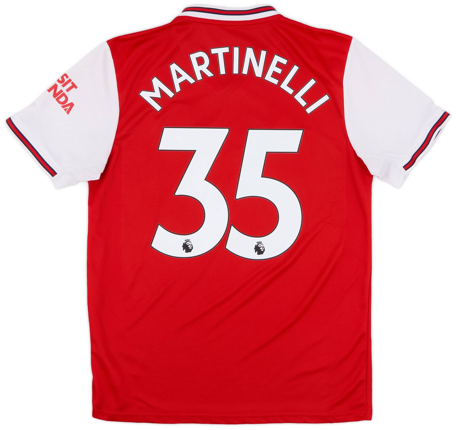 2019-20 Arsenal Home Shirt Martinelli #35 - 9/10 - (M)