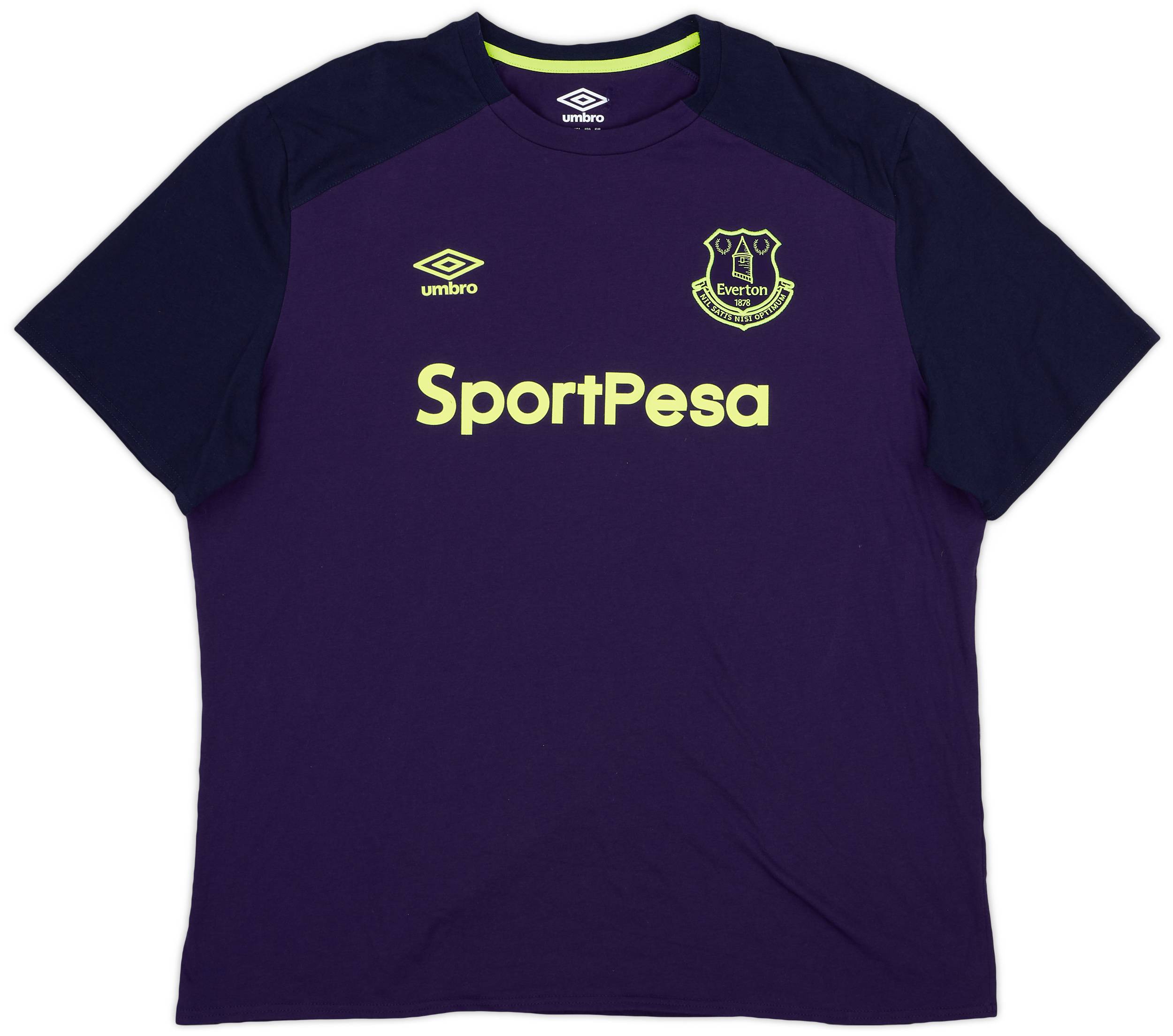 2017-18 Everton Umbro Training Shirt - 8/10 - (3XL)