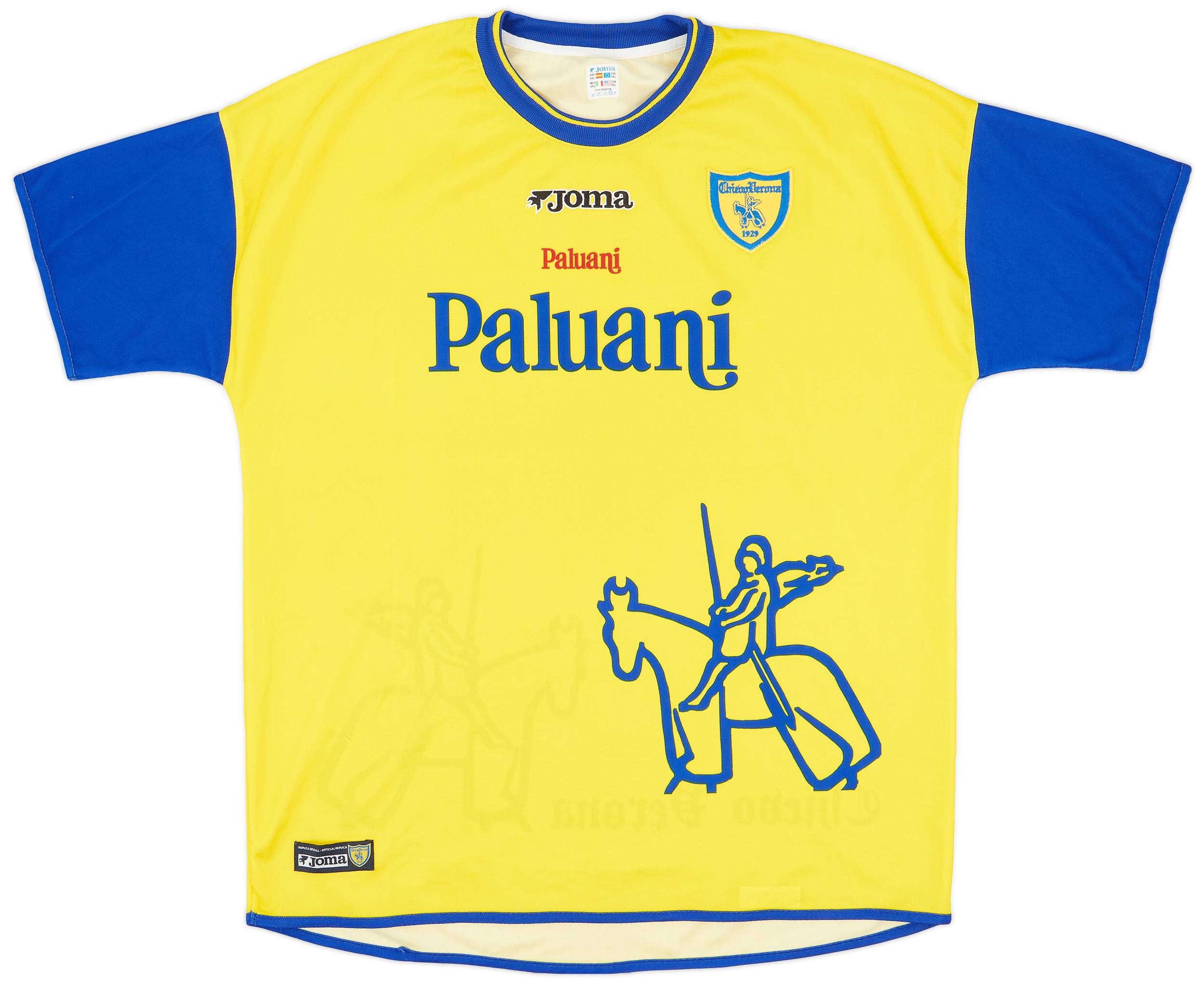 2002-03 Chievo Verona Home Shirt - 9/10 - (XXL)