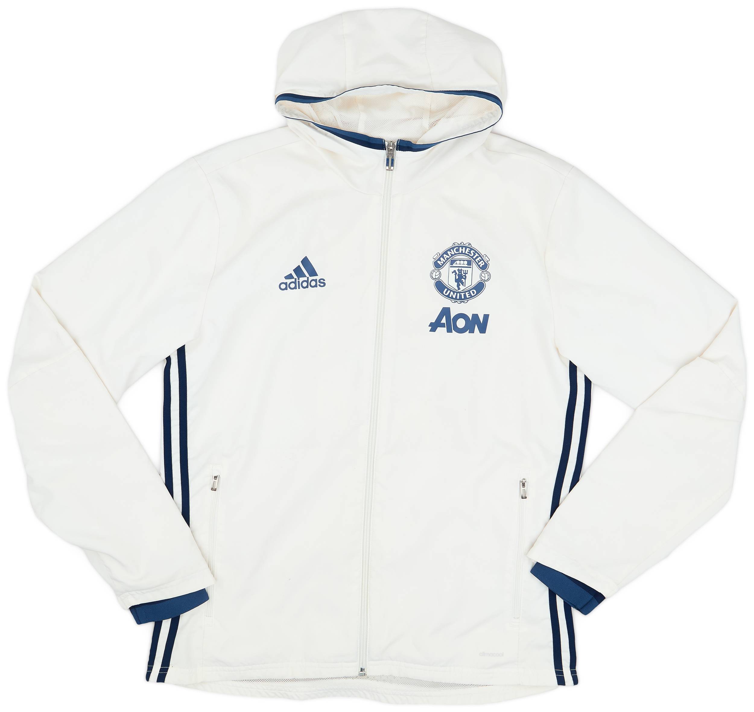 Adidas white jacket 2016 sales
