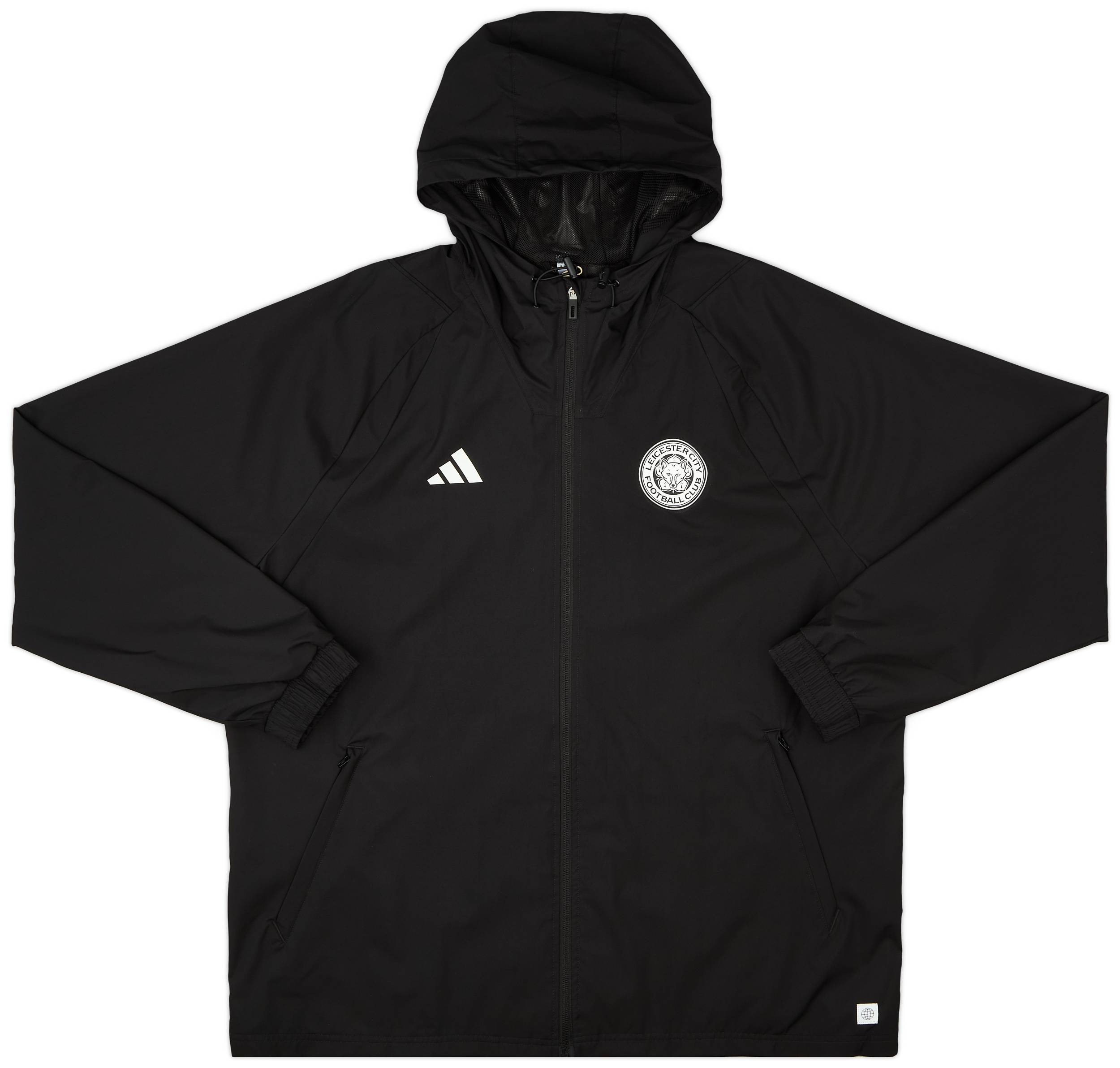 2023 24 Leicester adidas All Weather Jacket As New