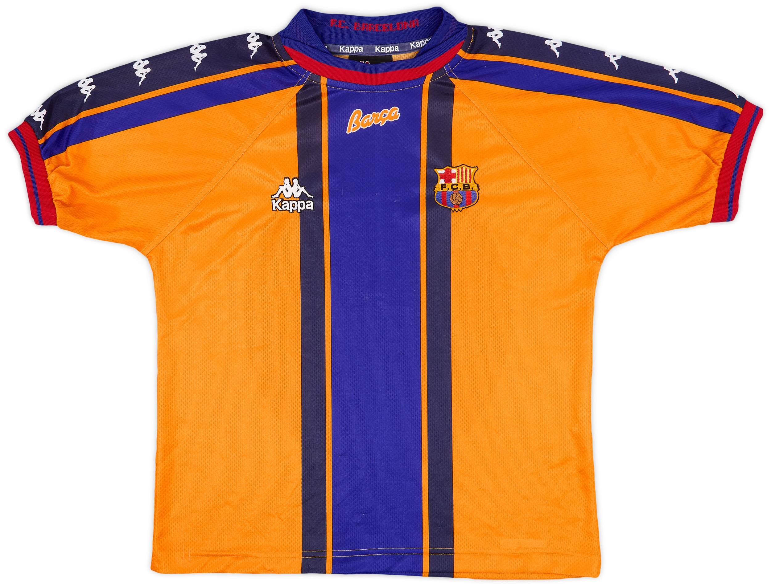 1997-98 Barcelona Away Shirt - 9/10 - (S)