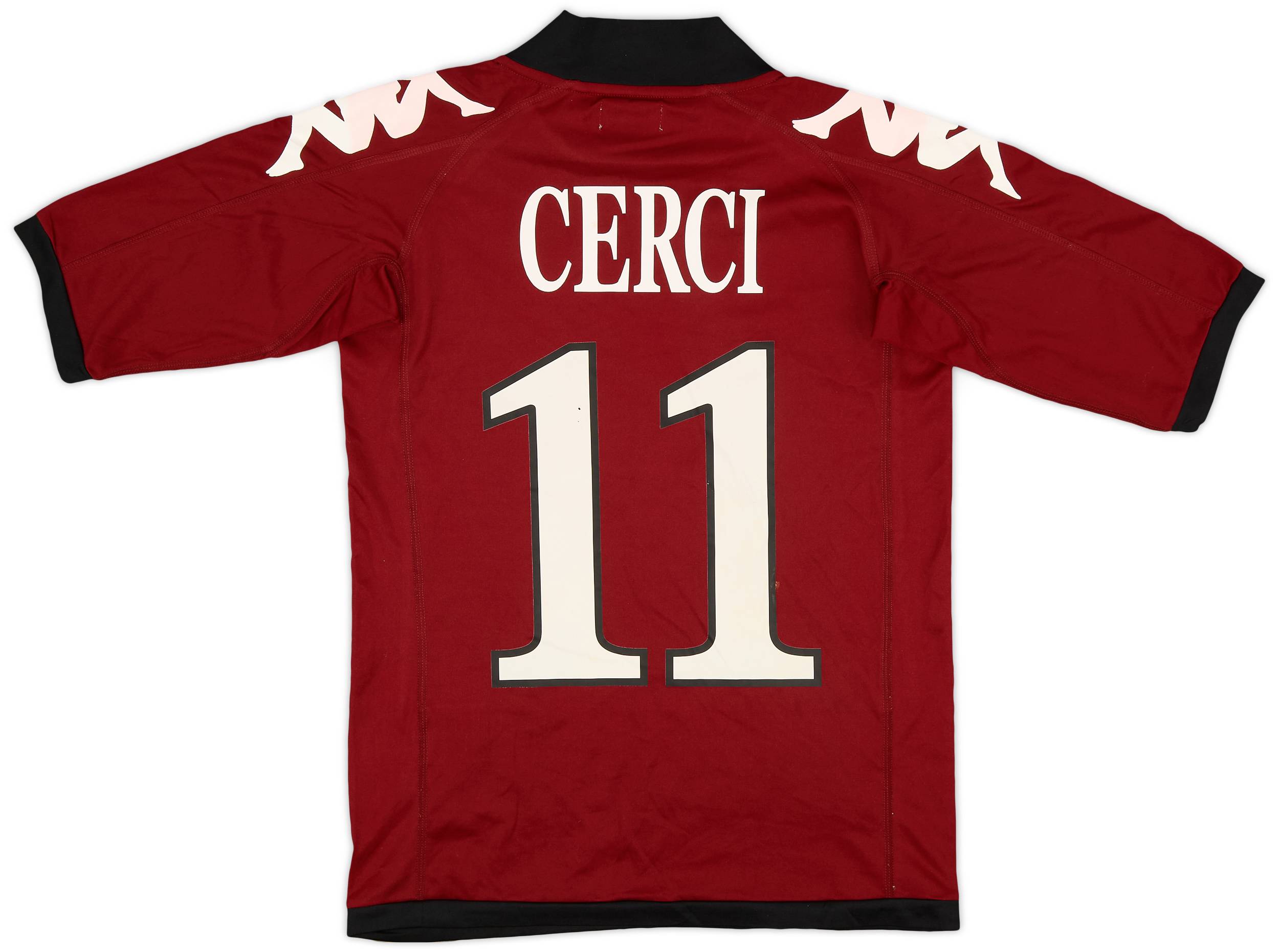 2008-09 Torino Kappa Training Shirt Cerci #11 - 6/10 - (XS)