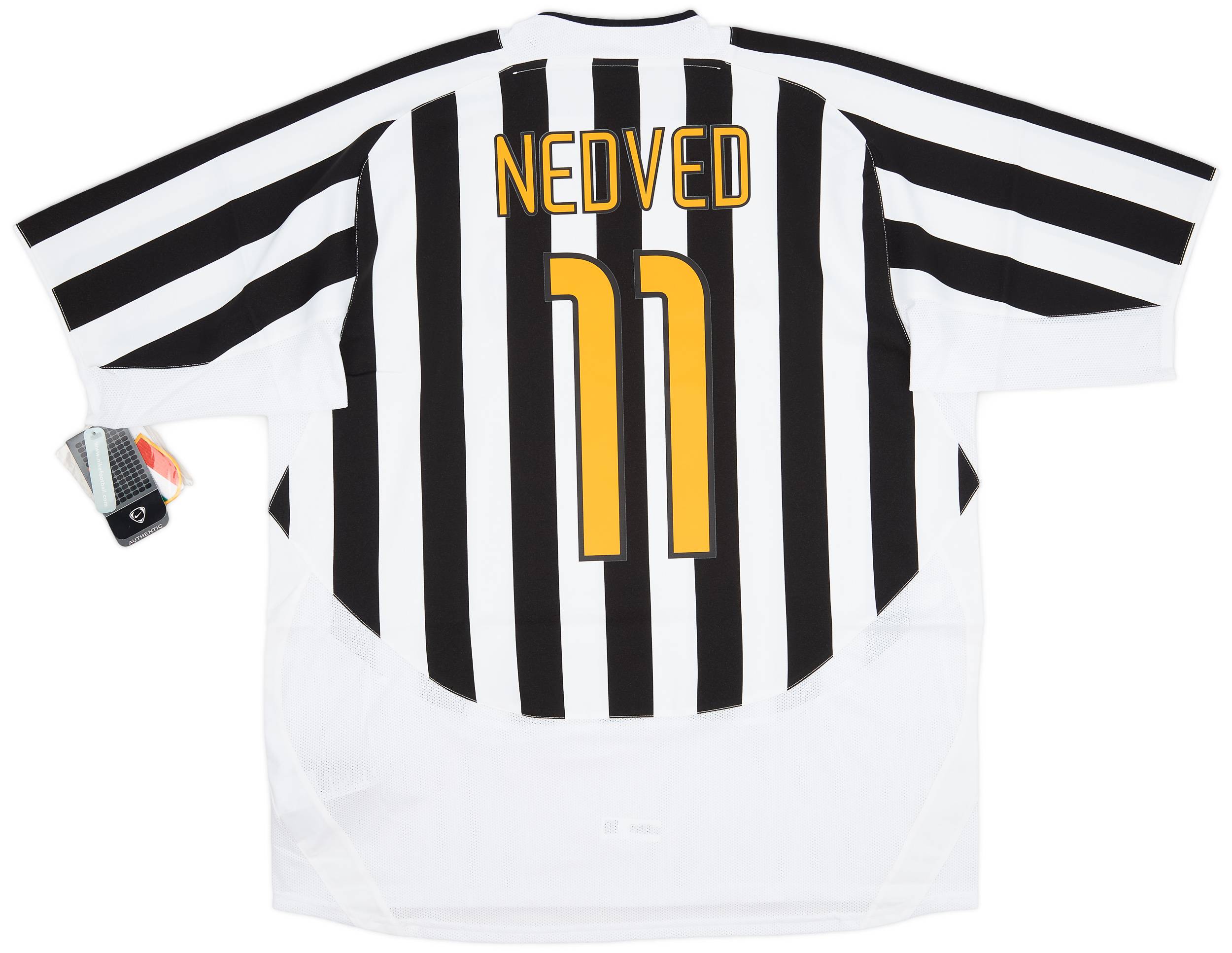 2003-04 Juventus Home Shirt Nedved #11 (XXL)