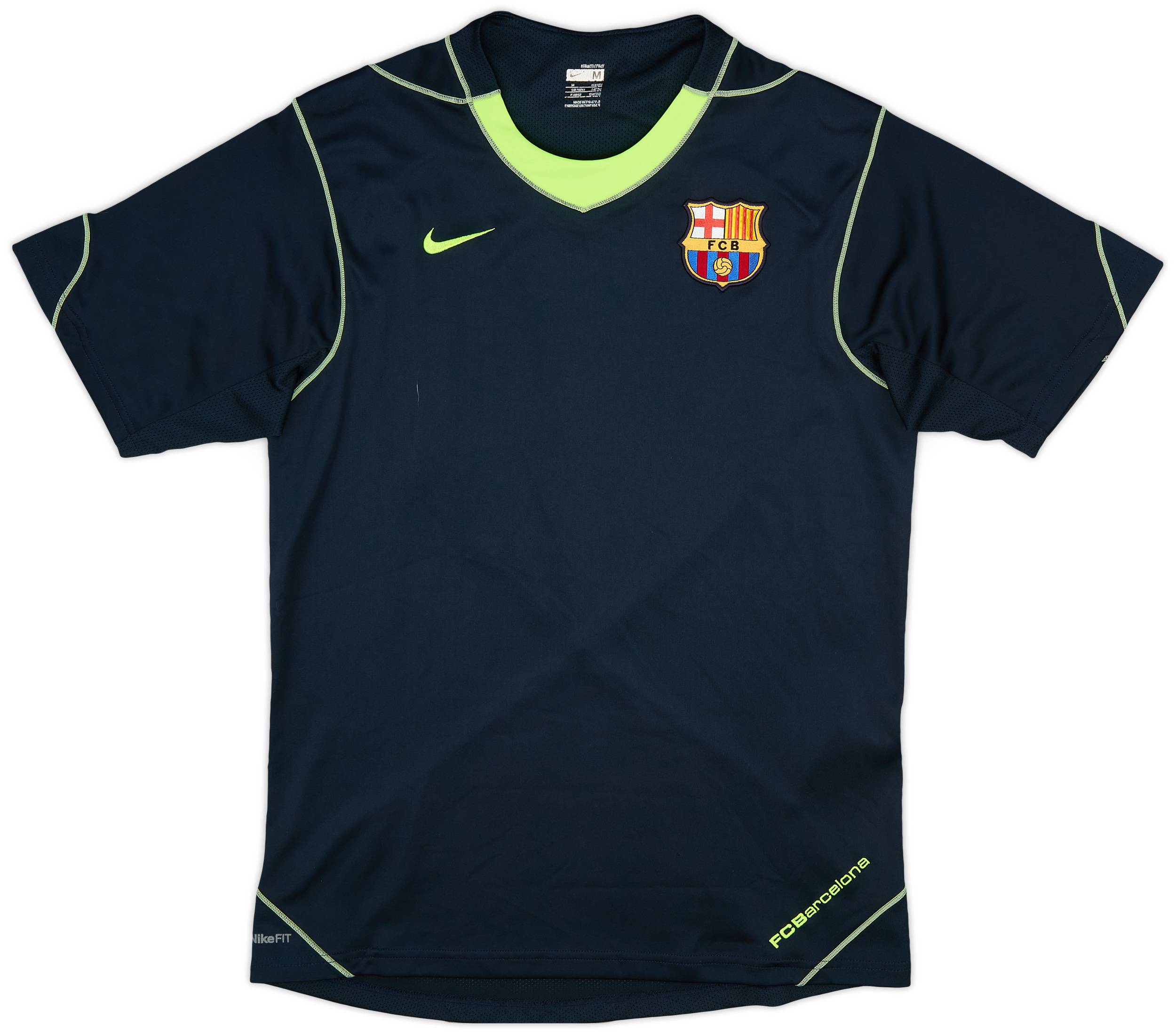 2007-08 Barcelona Nike Training Shirt - 8/10 - (M)