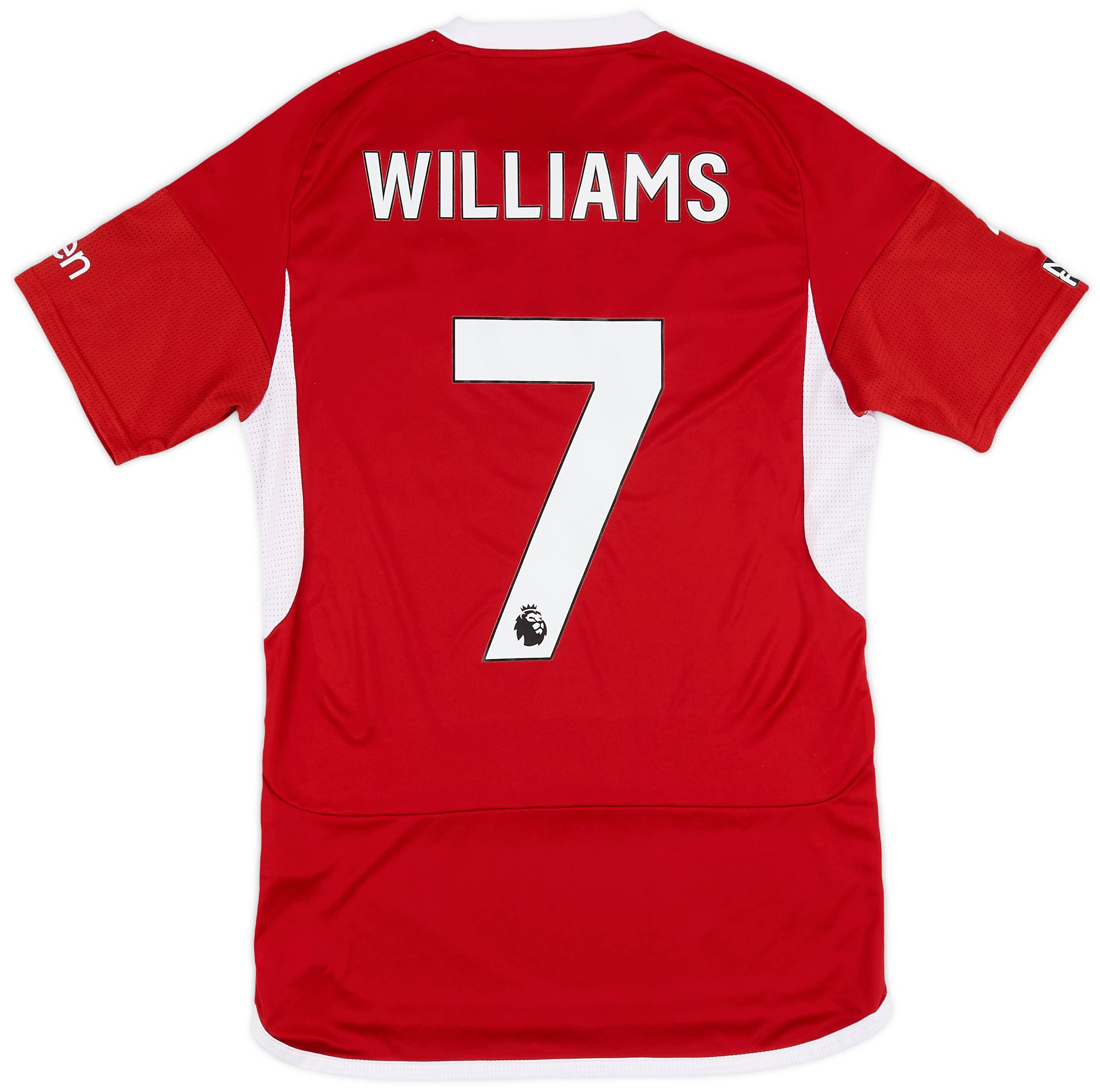 2023-24 Nottingham Forest Match Issue Home Shirt Williams #7