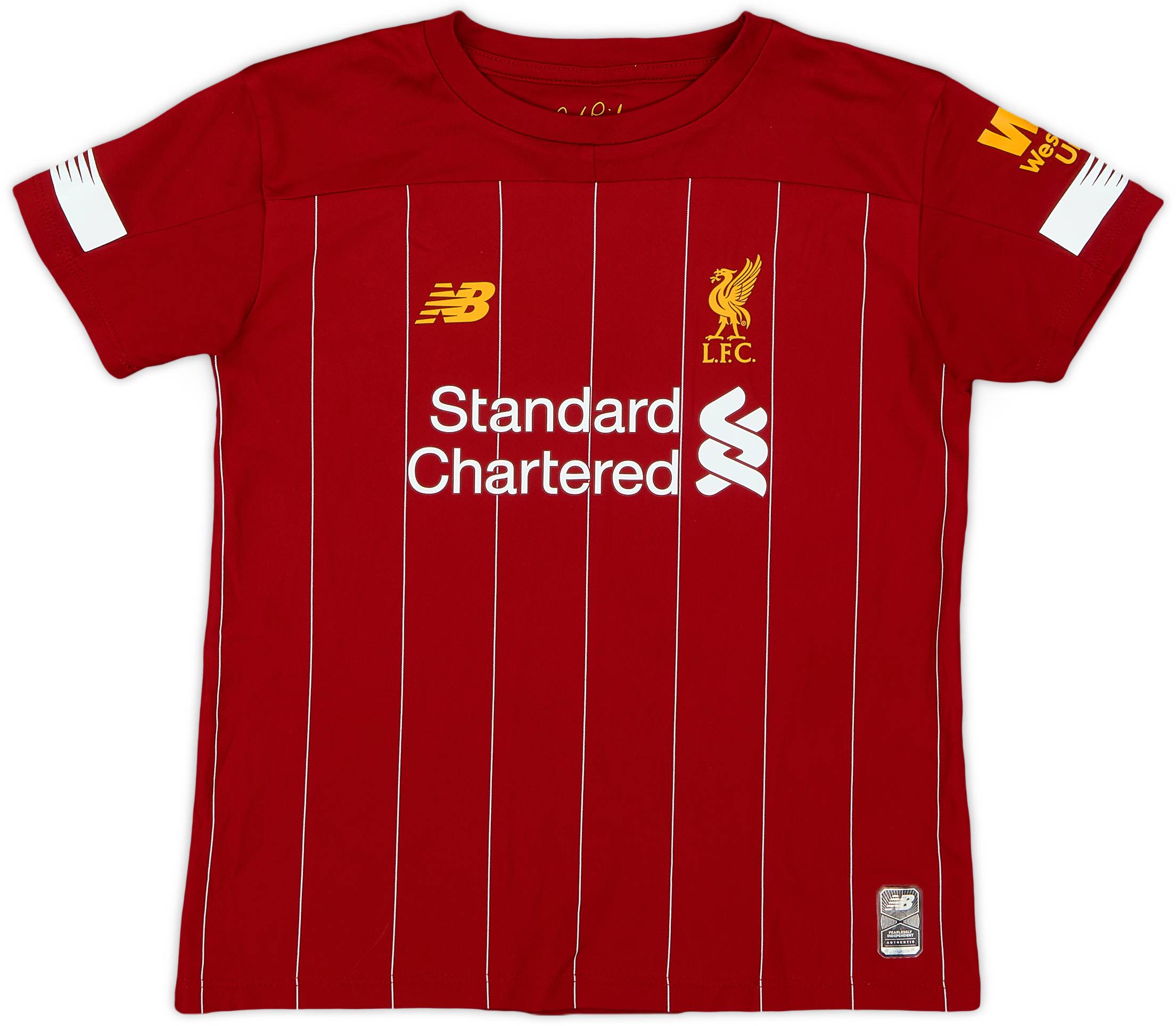 2019-20 Liverpool Home Shirt - 9/10 - (4-5 Years)