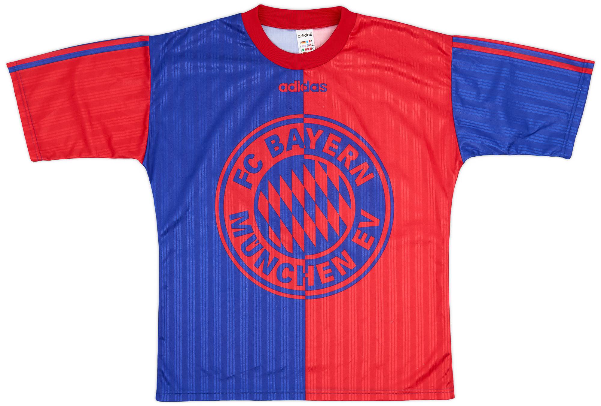 1995-96 Bayern Munich adidas Training Shirt - 9/10 - (S)