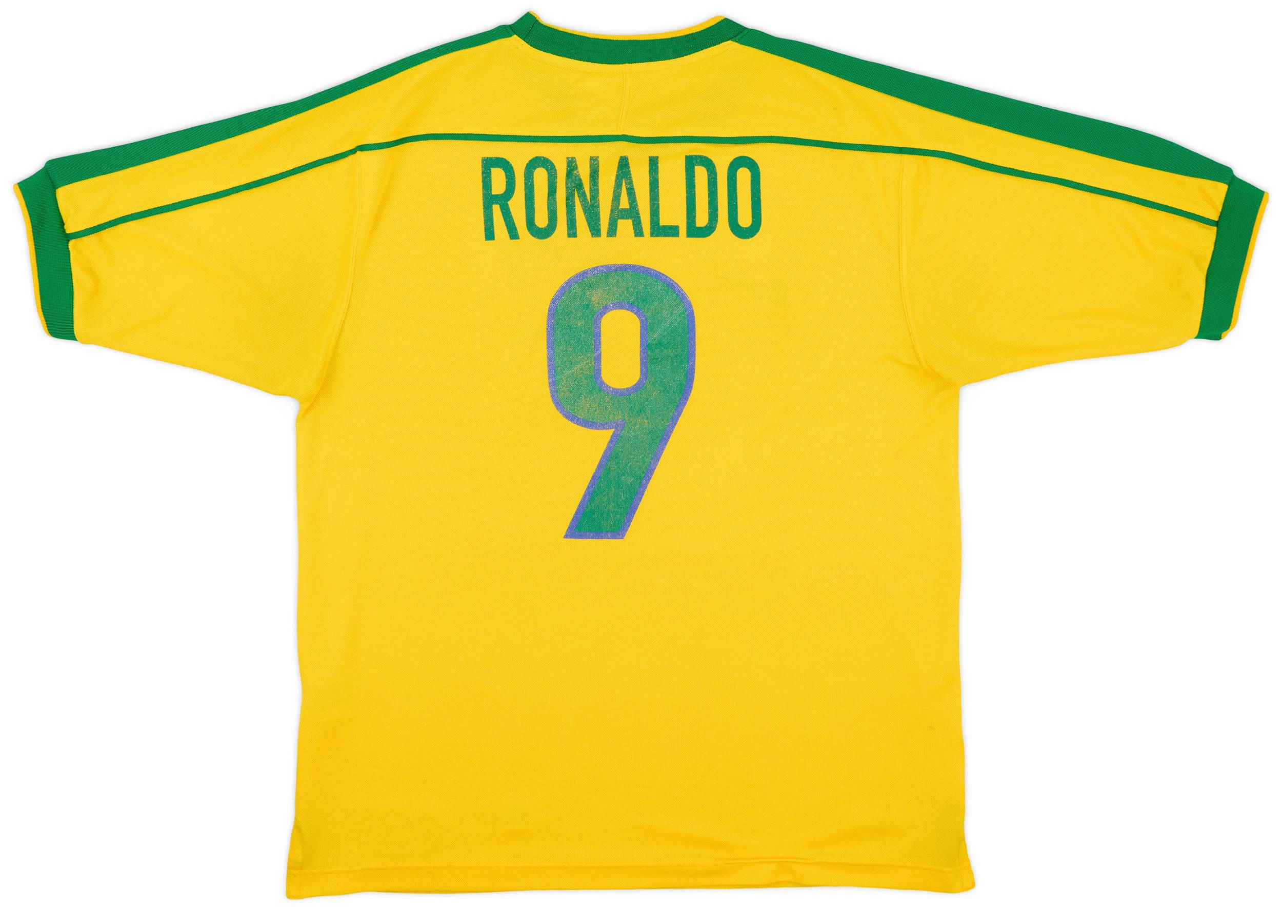 Ronaldo brazil jersey 1998 clearance