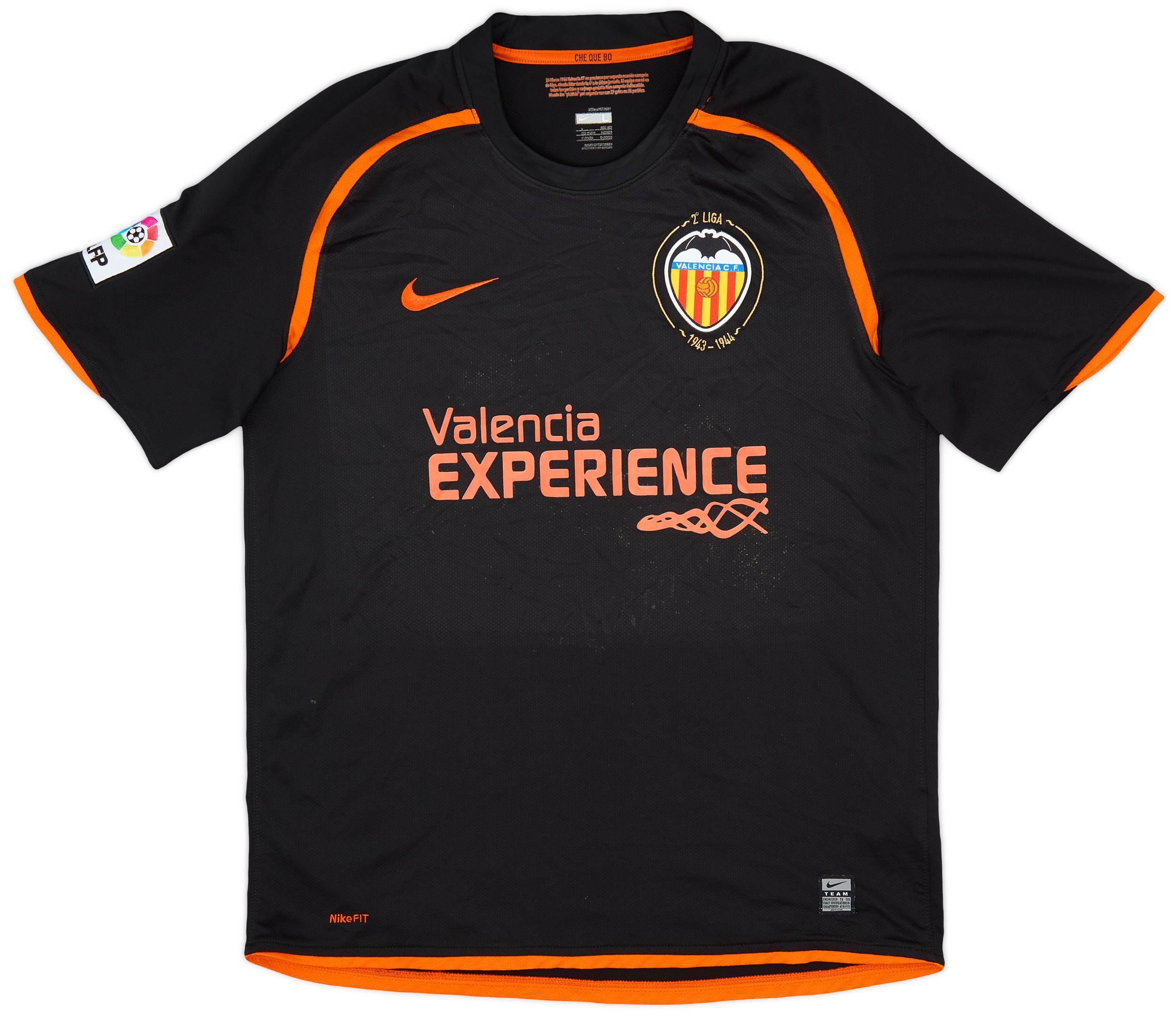 2008-09 Valencia Away Shirt - 6/10 - (L)
