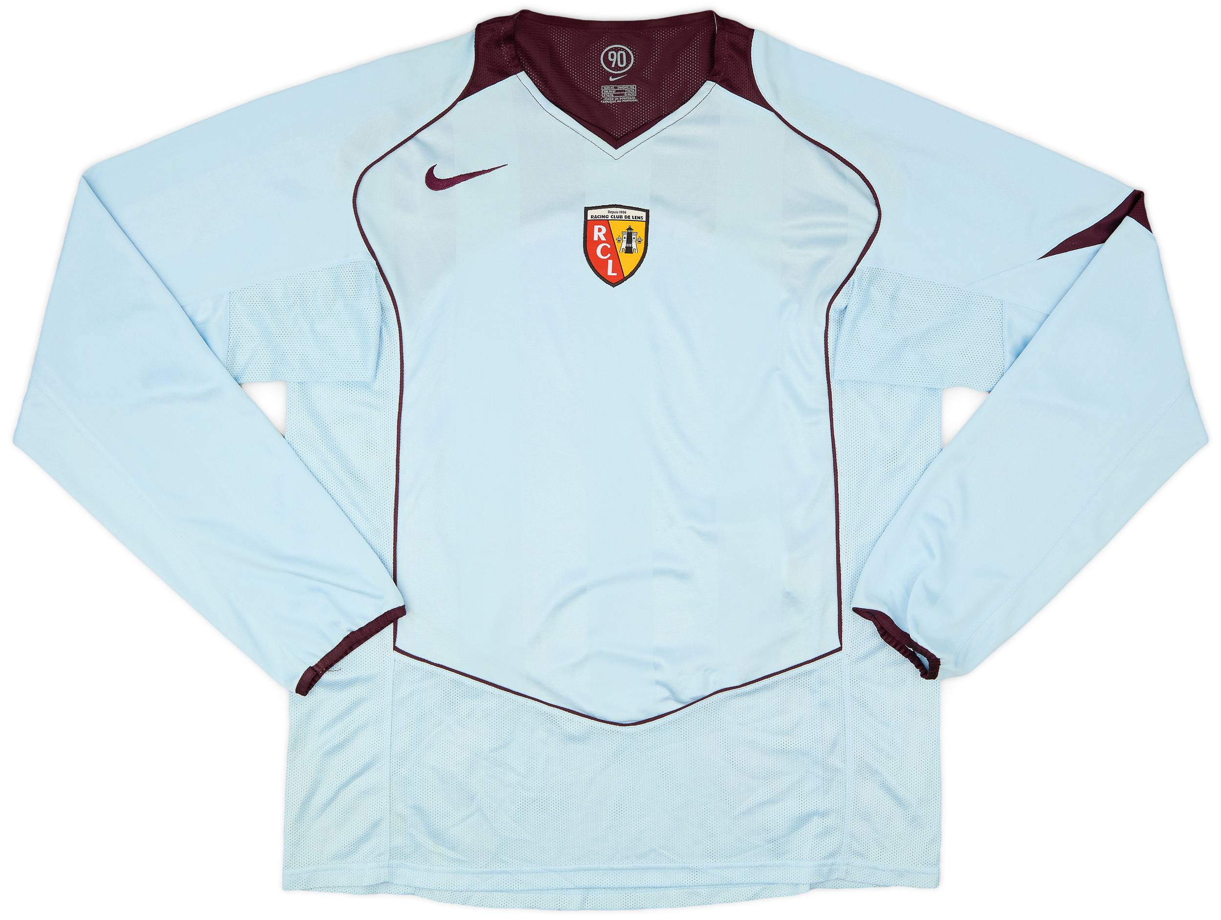 2004-05 Lens Player Issue Third L/S Shirt - 9/10 - (XL)