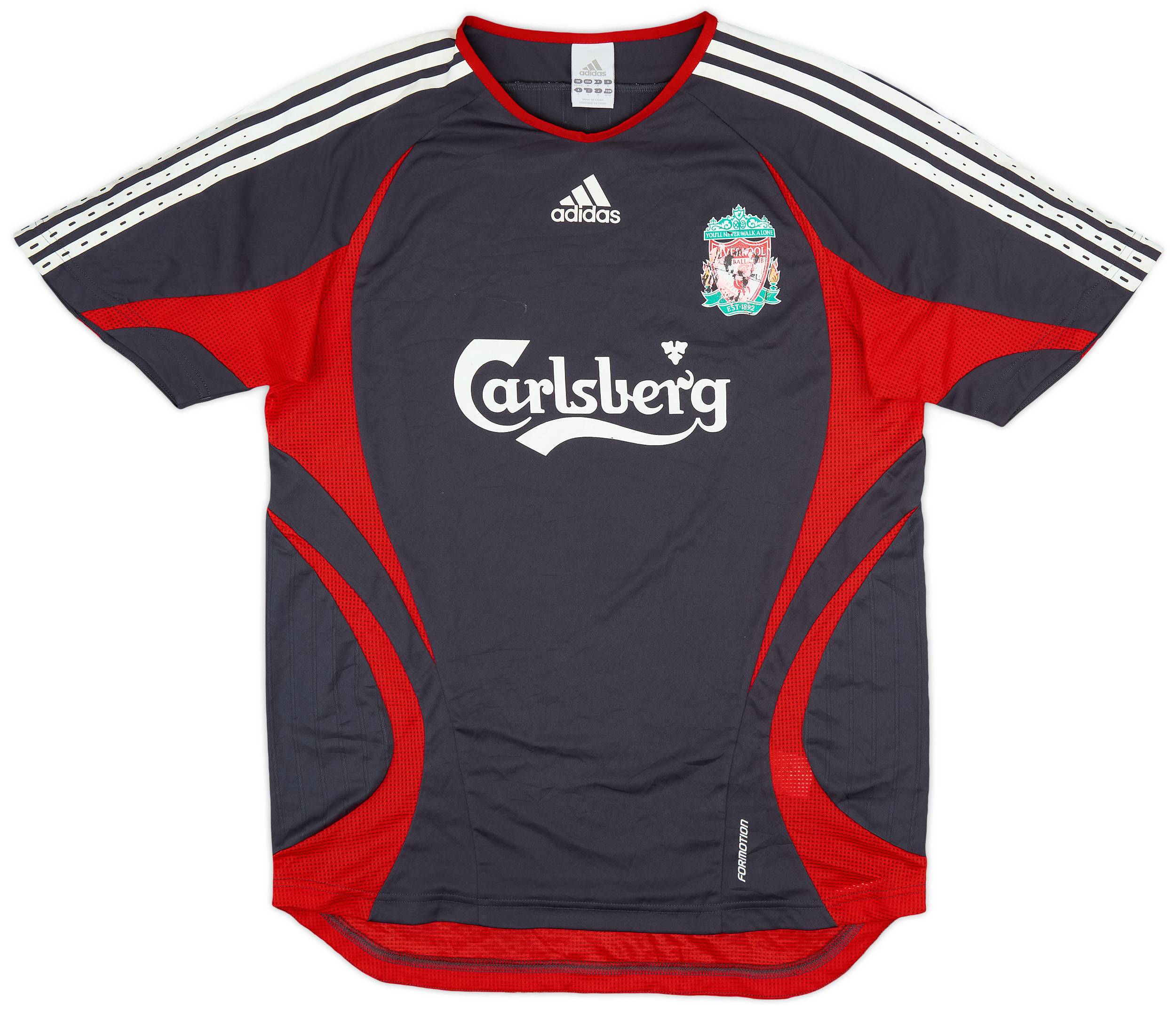 2006-07 Liverpool adidas Formotion Training Shirt - 9/10 - (M/L)