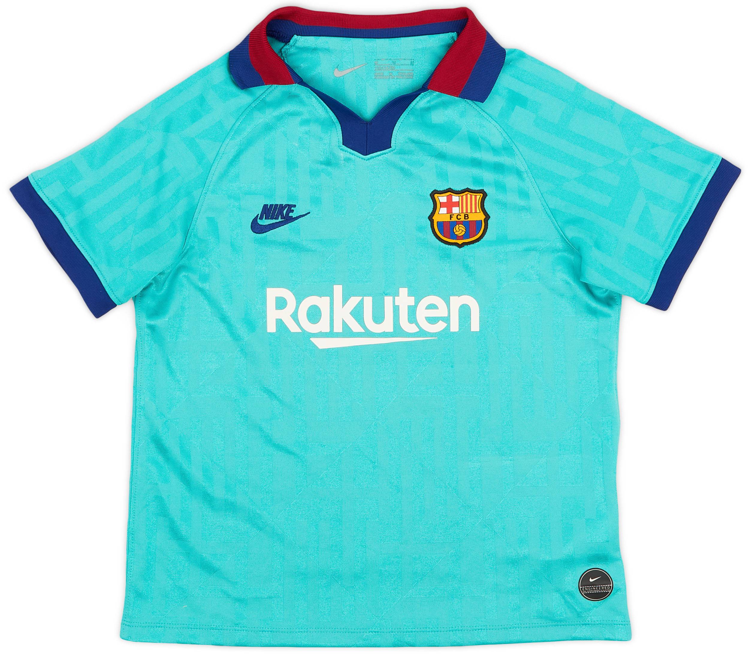 2019-20 Barcelona Third CL Shirt - 6/10 - (M.Boys)