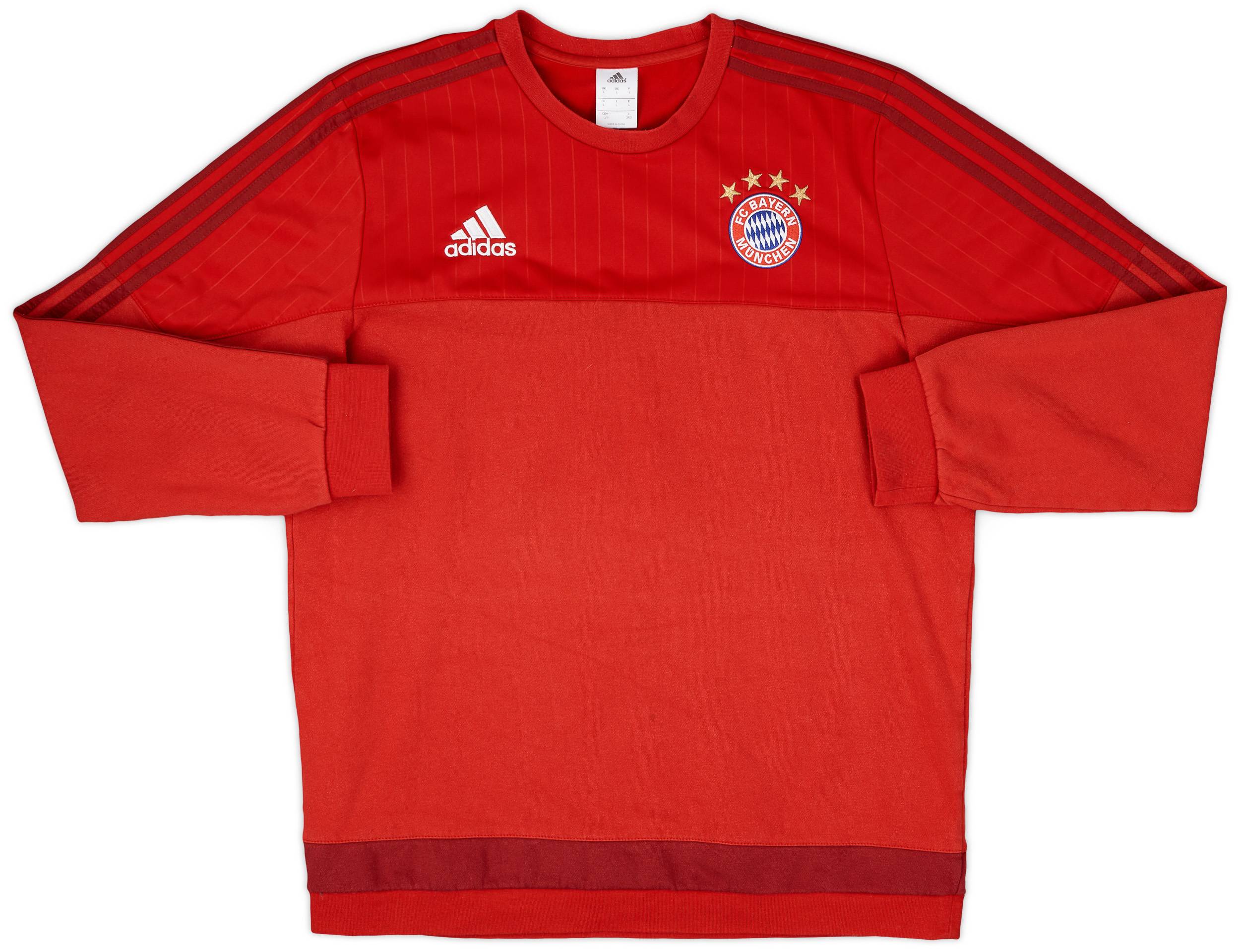 全国総量無料で 2015-16 Bayern (L) - 8/10 - Top Sweat adidas Munich ウェア