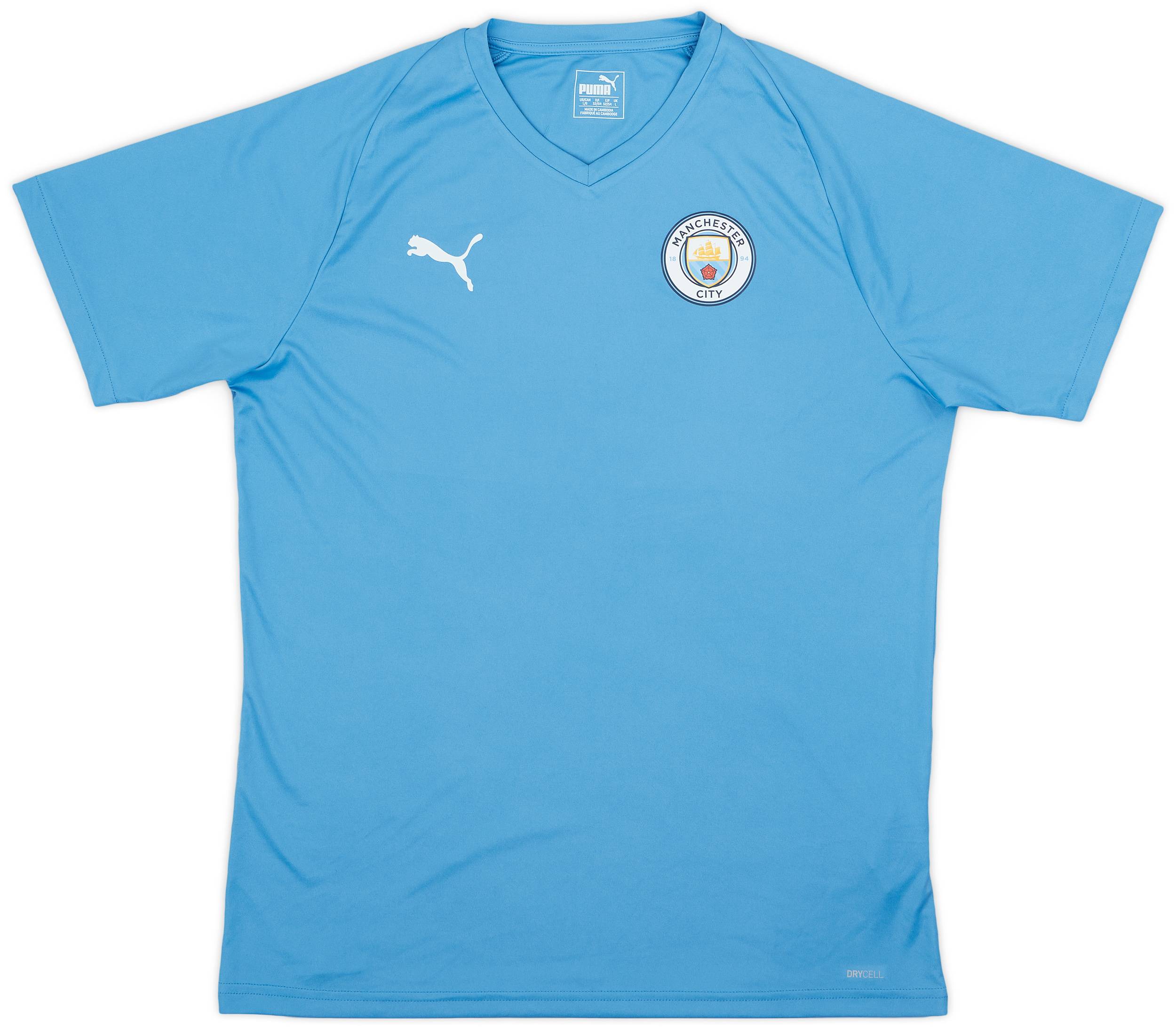 2020-21 Manchester City Puma Training Shirt - 9/10 - (L)