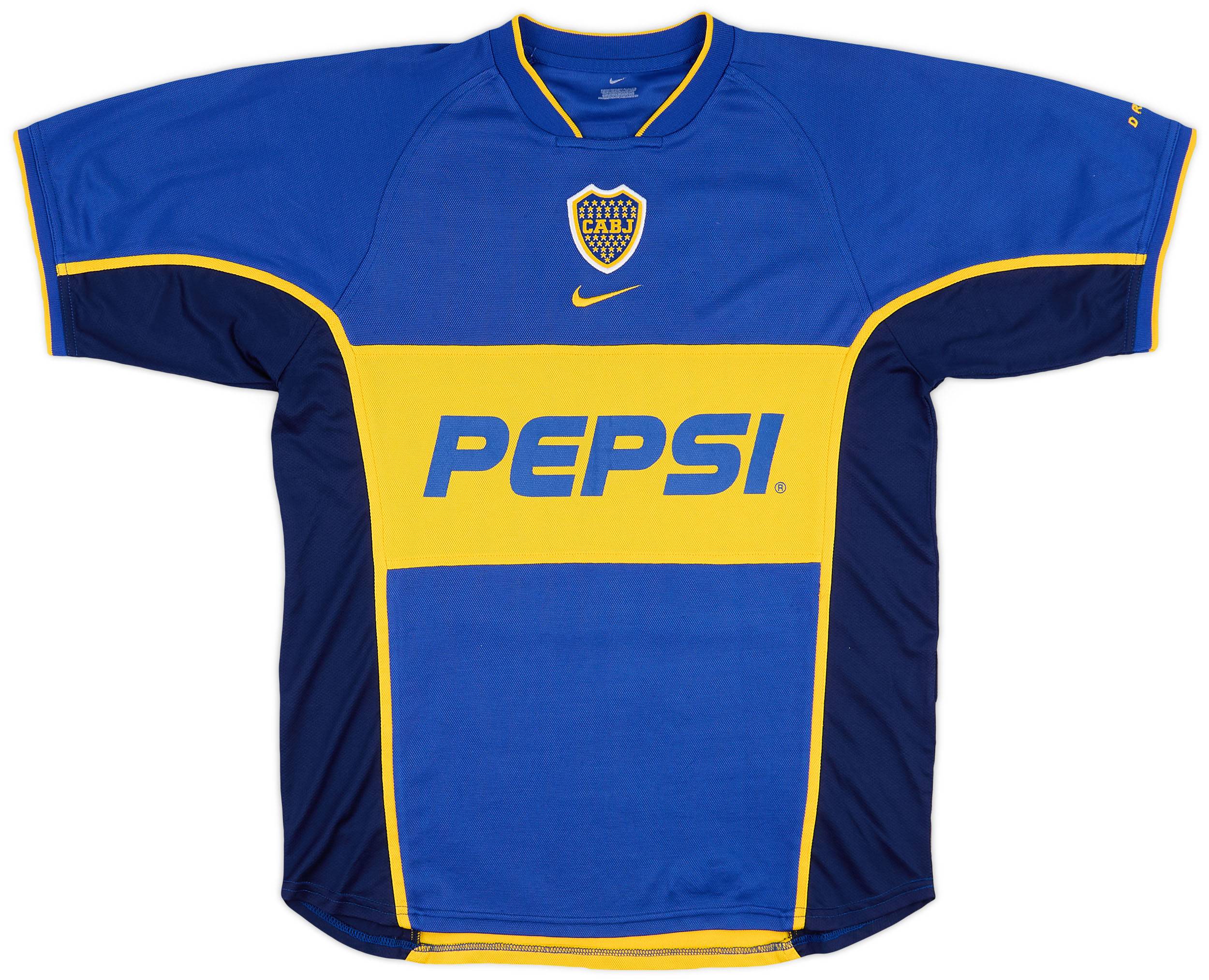 2002 Boca Juniors Home Shirt - 8/10 - (S)