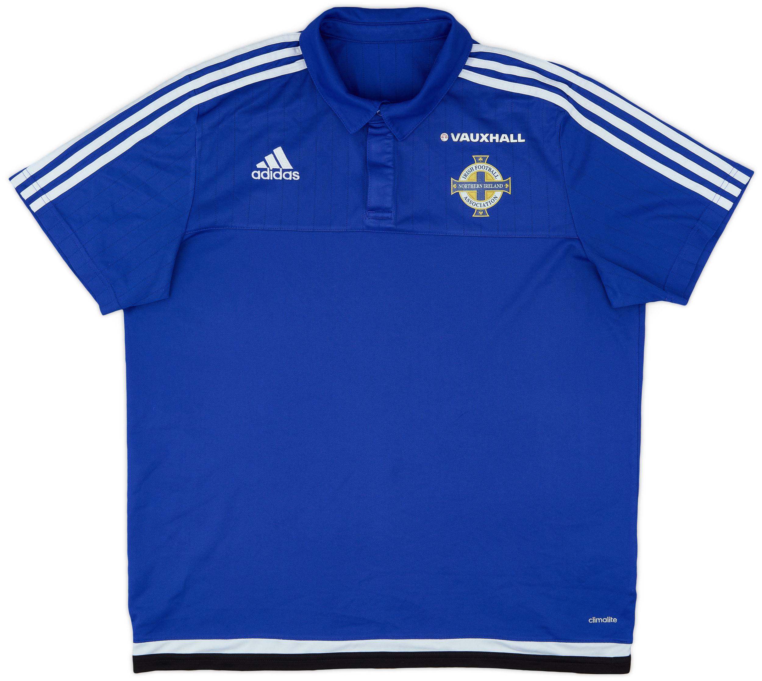 2016-17 Northern Ireland adidas Polo Shirt - 7/10 - (XL)