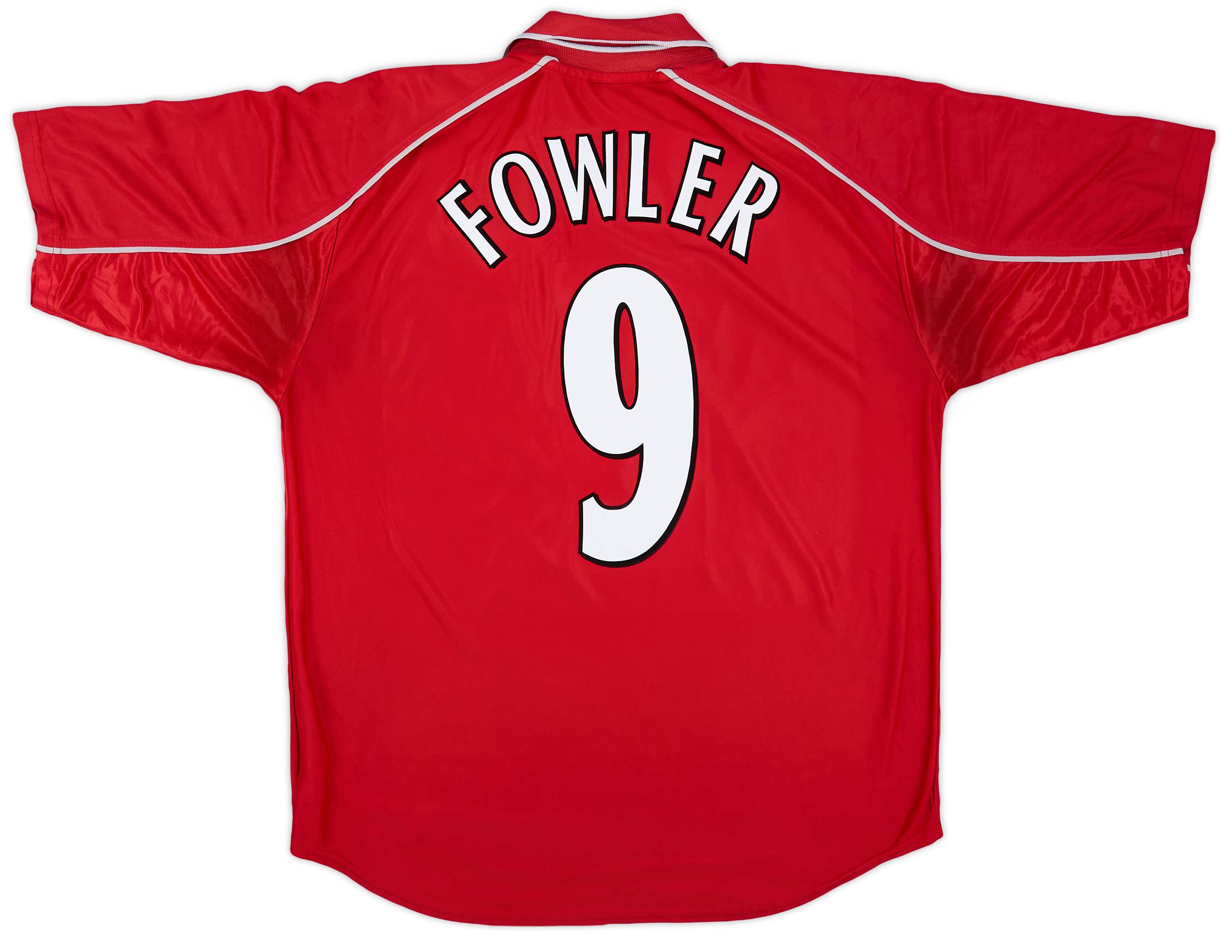 2000-02 Liverpool Home Shirt Fowler #9 - 5/10 - (L)