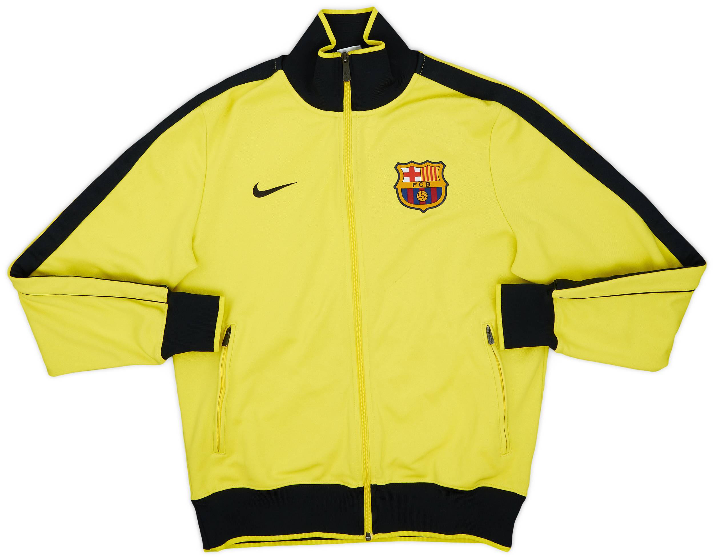 Nike FC Barcelona 長袖ジャージ 新品 2010-11 Barcelona Nike Track Jacket - 7/10 - (M)