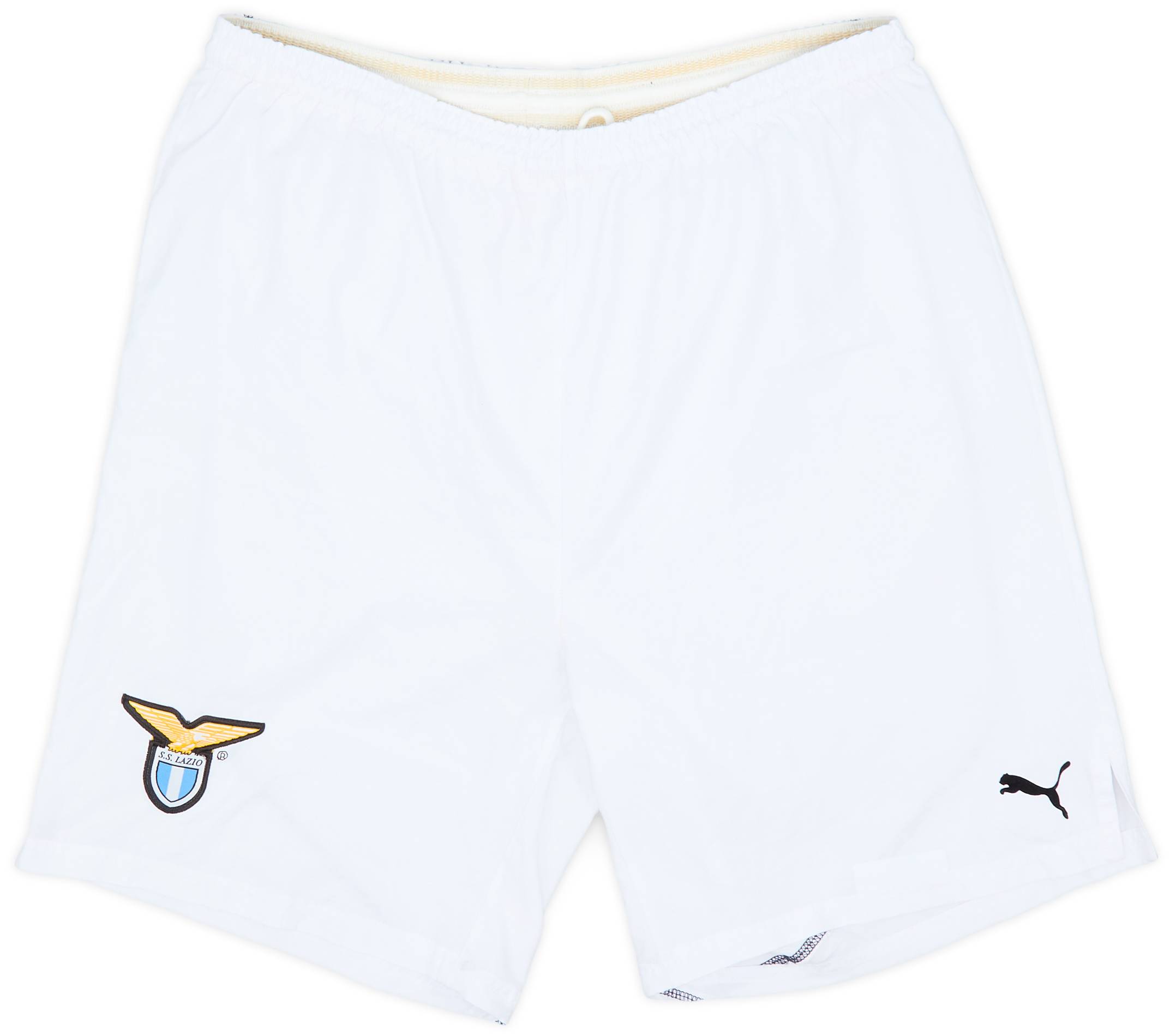 2009-10 Lazio Home Shorts - 7/10 - (XL)