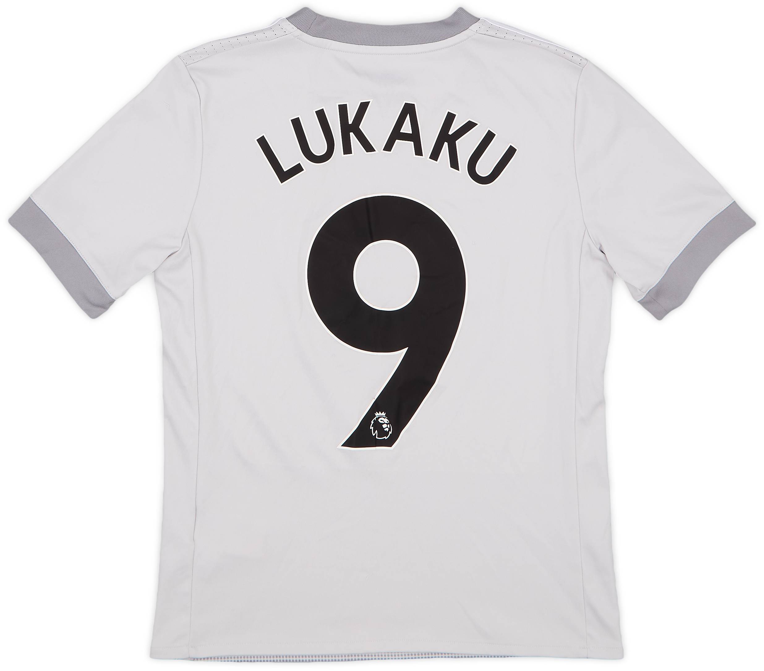 2017-18 Manchester United Third Shirt Lukaku #9 - 7/10 - (M.Boys)