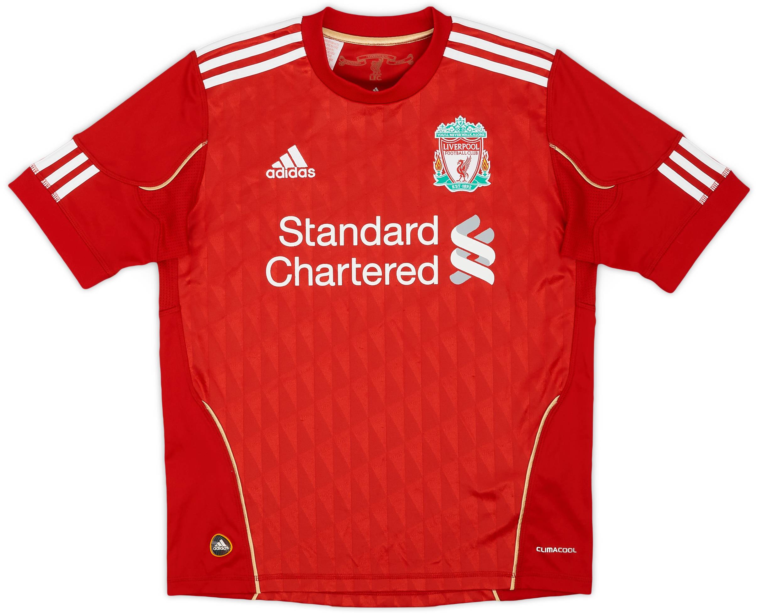 2010-12 Liverpool Home Shirt - 8/10 - (L.Boys)