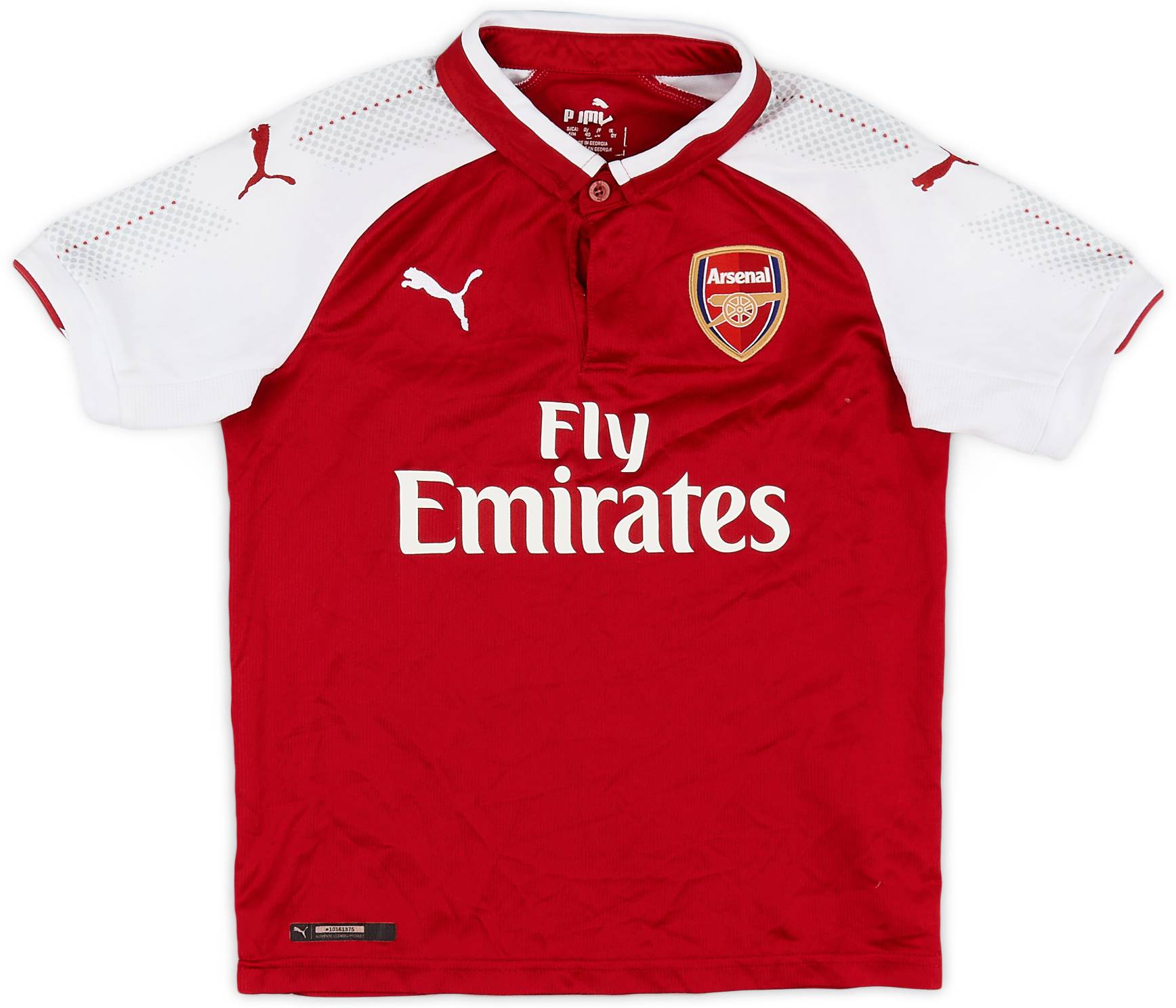 2017 18 Arsenal Home Shirt 6 10 S.Boys