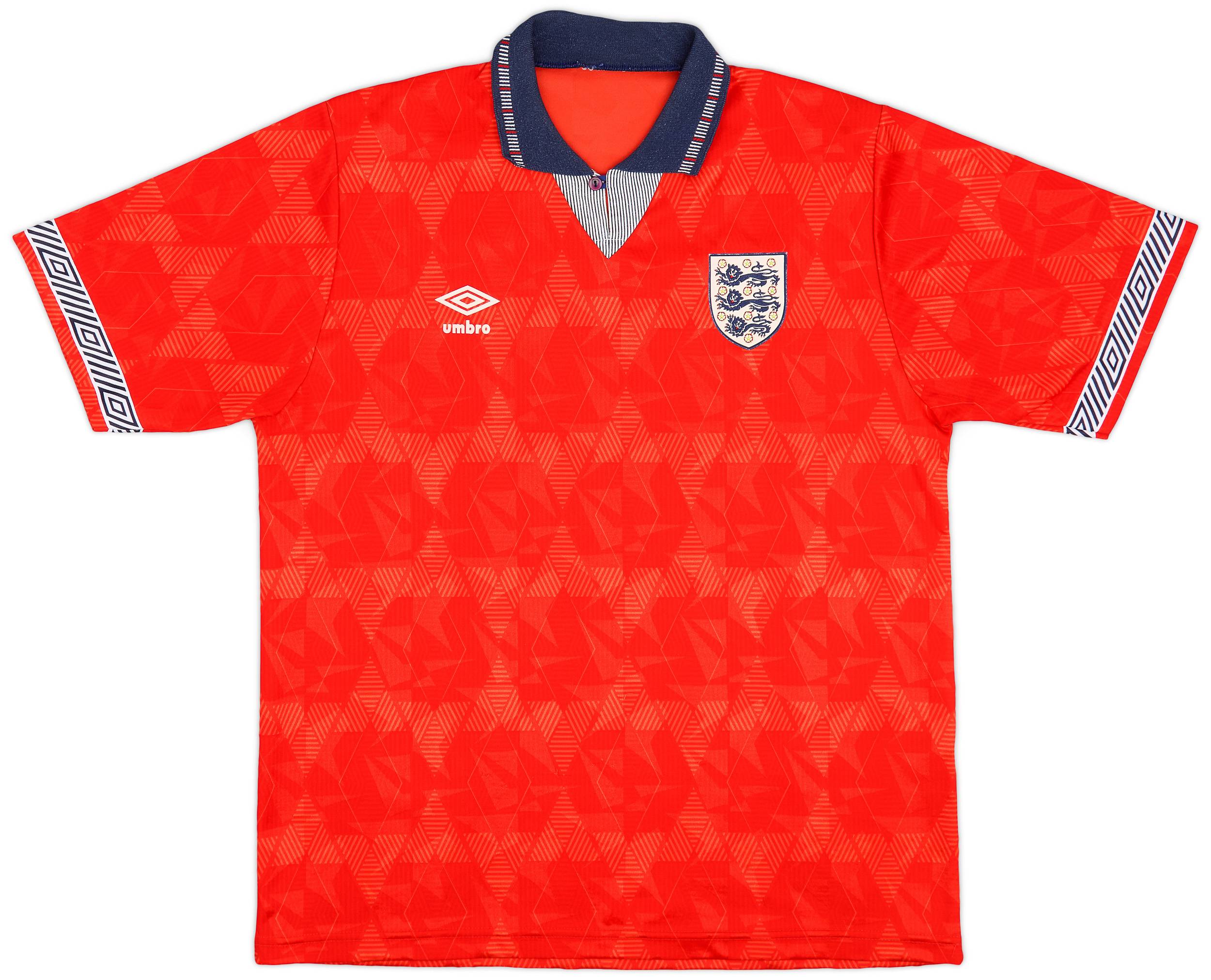 1990-93 England Away Shirt - 8/10 - (L)