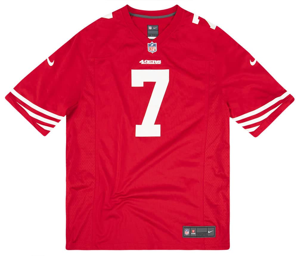 2012-16 San Francisco 49ers Kaepernick #7 Nike Game Jersey (Home) XL