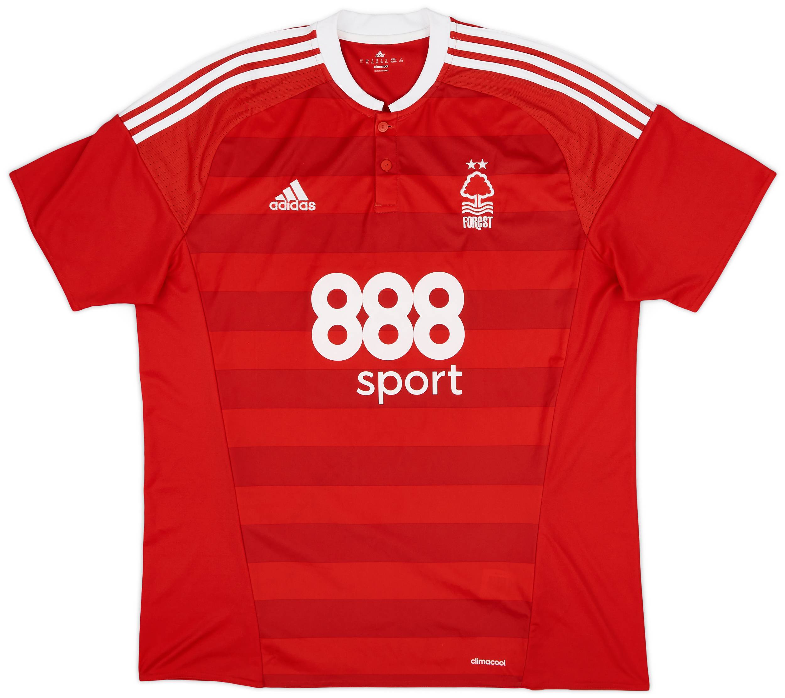 2016-17 Nottingham Forest Home Shirt - 8/10 - (XL)
