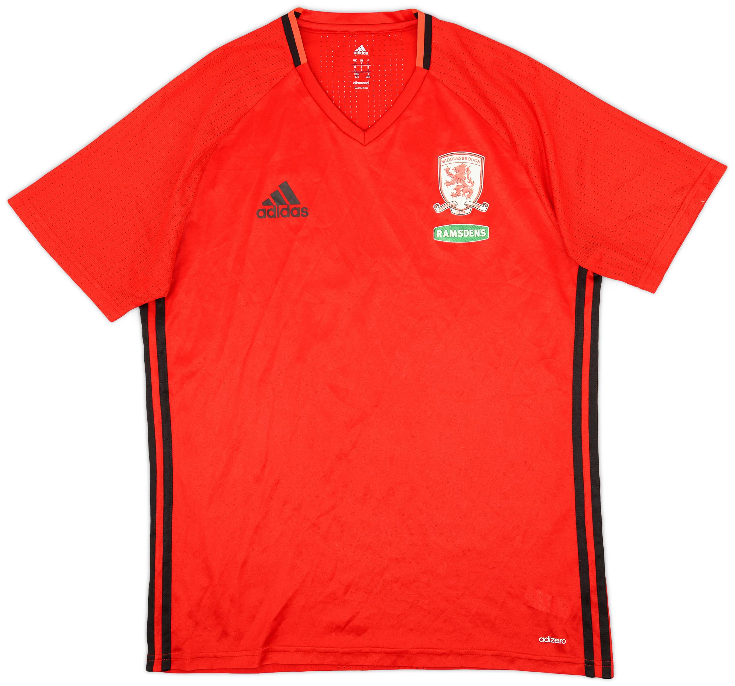 2016-17 Middlesbrough adidas Training Shirt - 9/10 - (L)