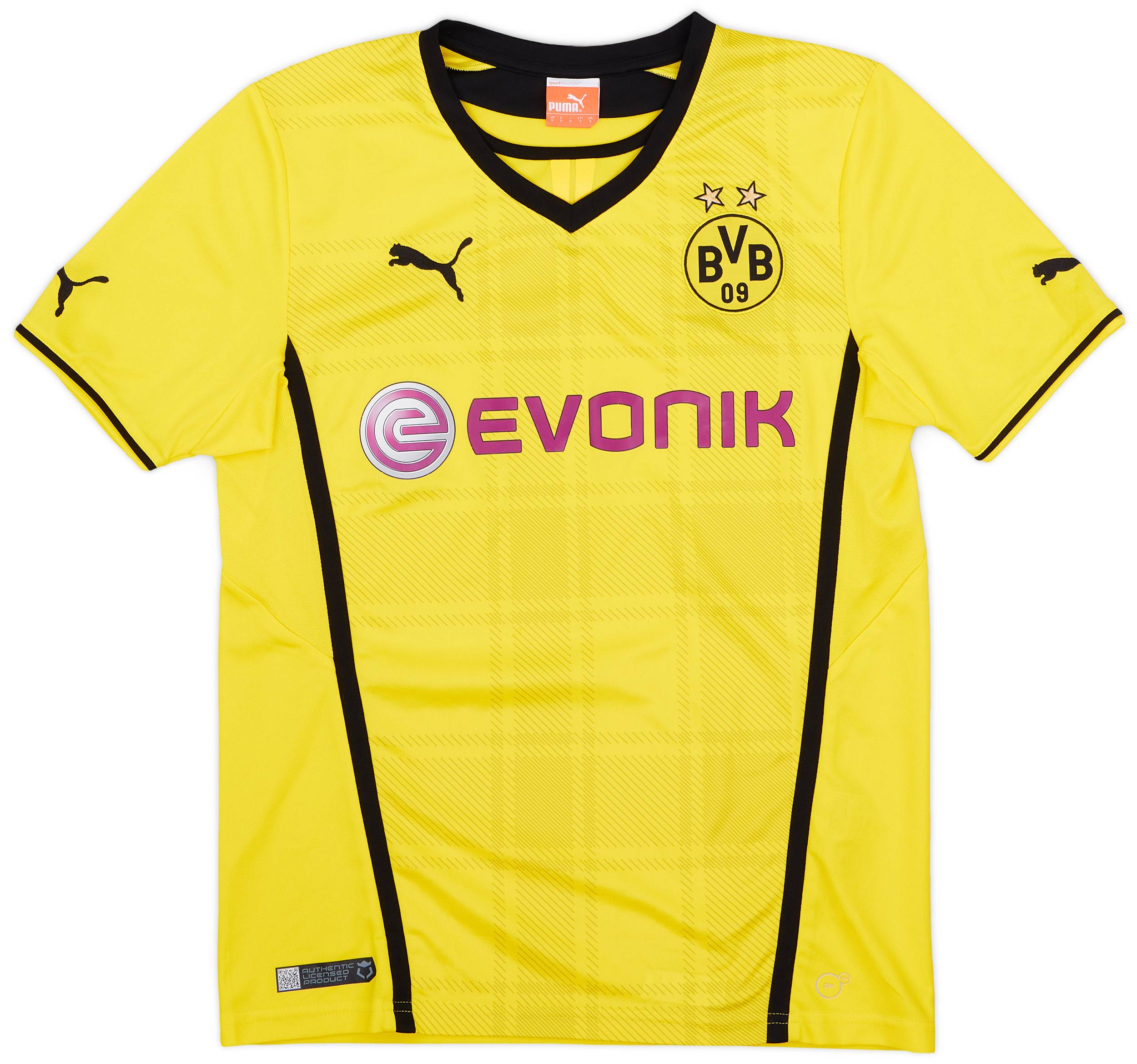 2013-14 Borussia Dortmund Home Shirt - 7/10 - (S)