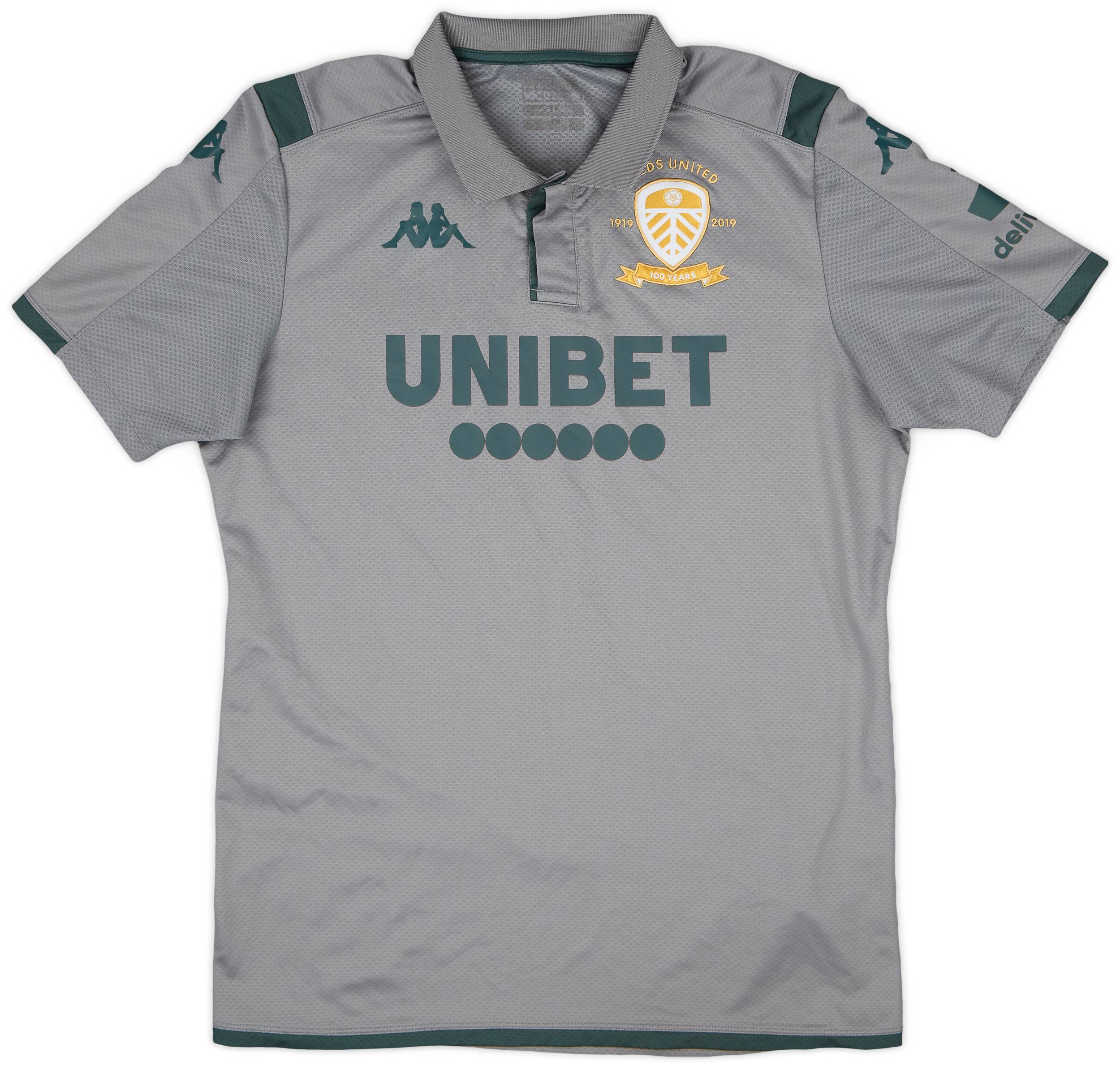 2019-20 Leeds United Kappa Centenary Polo Shirt - 4/10 - (L)