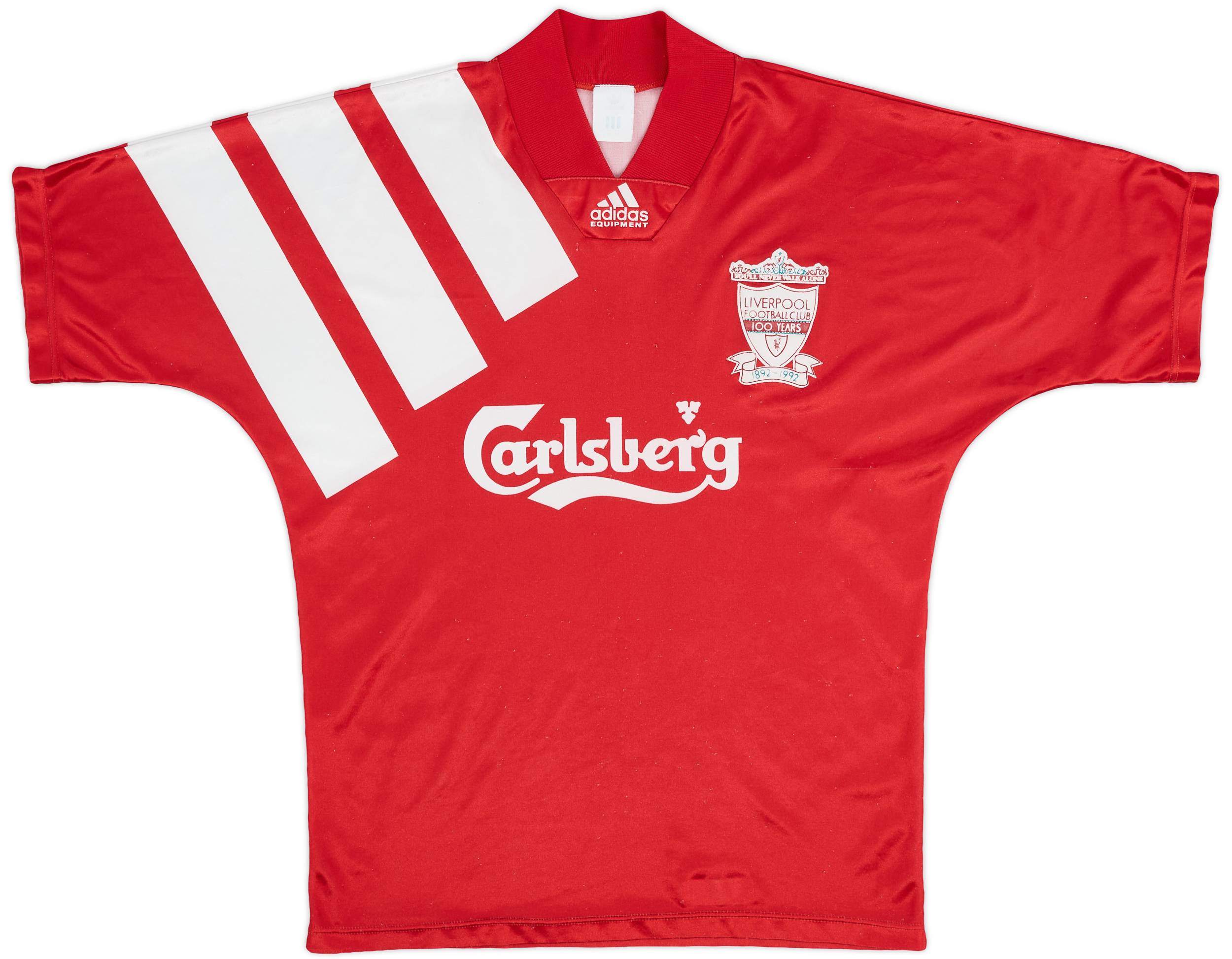 1992-93 Liverpool Centenary Home Shirt - 7/10 - (S)